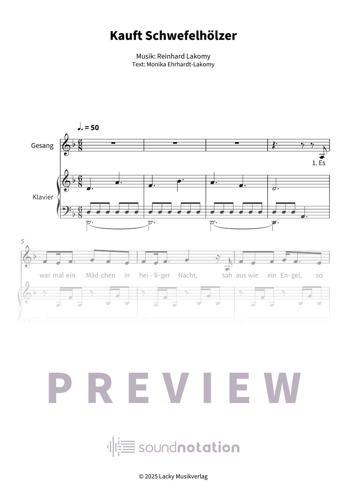 Kauft Schwefelhölzer - Preview Page 1