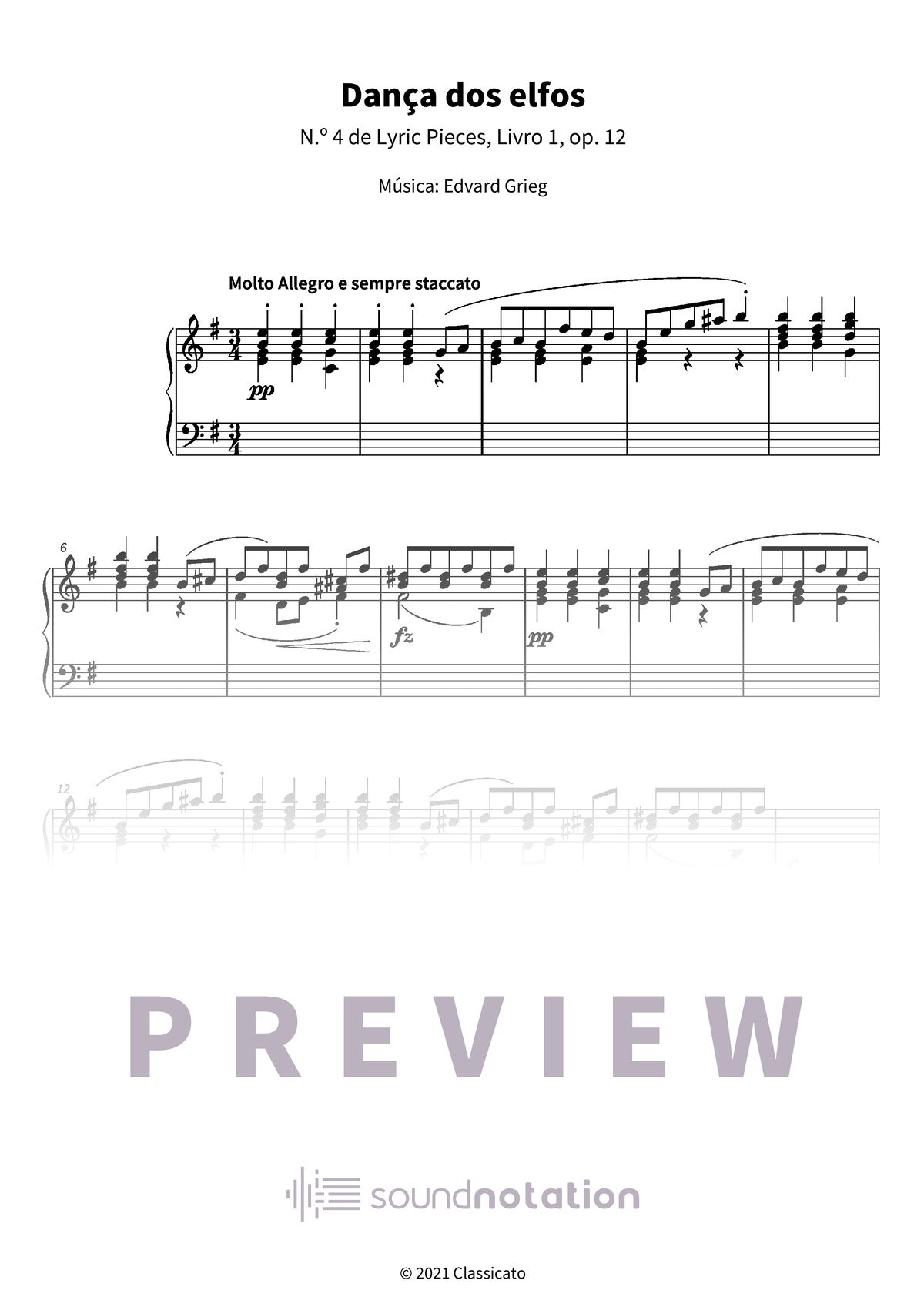 Dança dos elfos - Preview Page 1