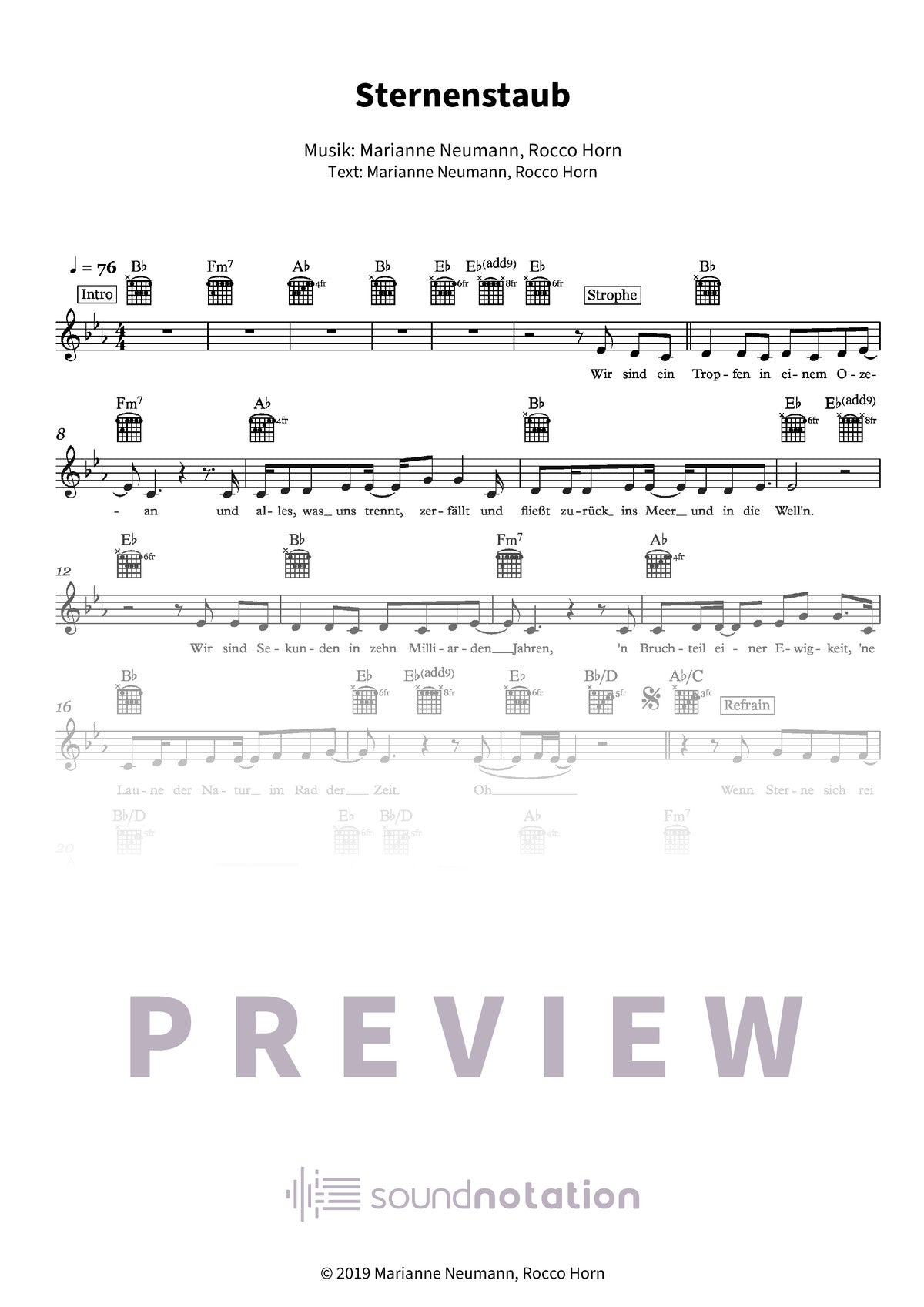 Sternenstaub - Preview Page 1