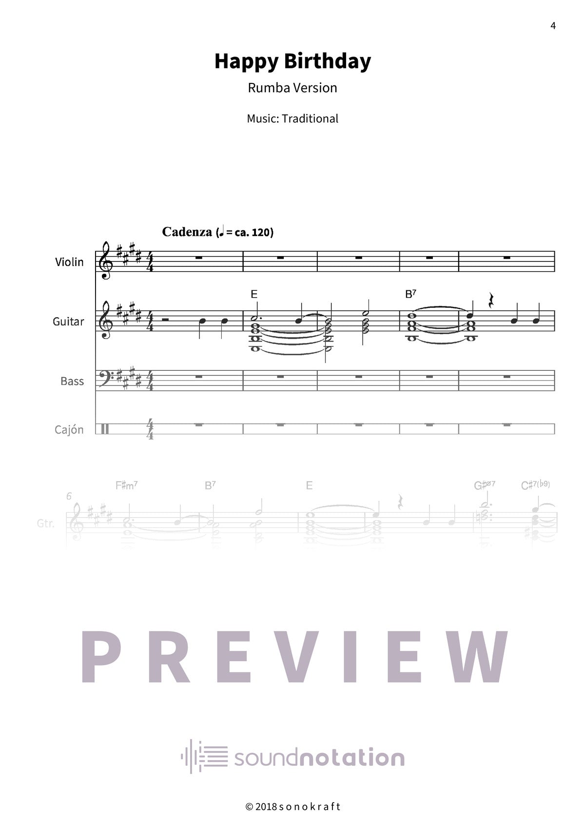 Happy Birthday - Preview Page 1