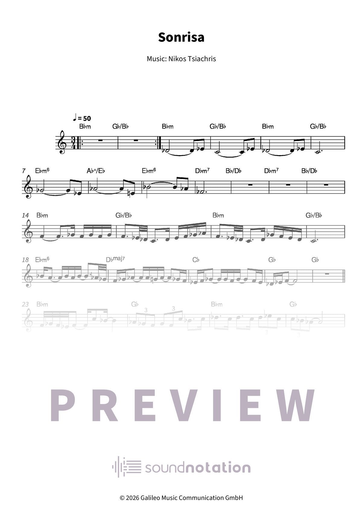 Sonrisa - Preview Page 1
