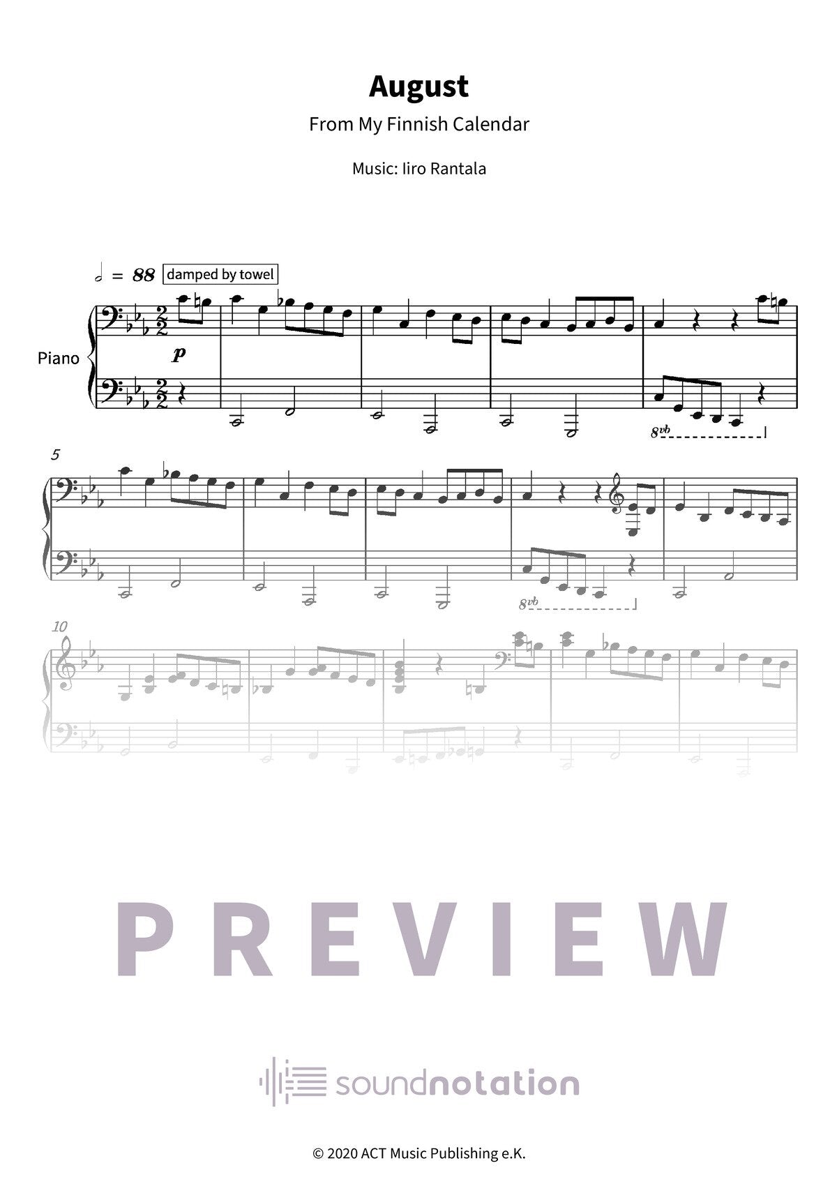 August - Preview Page 1