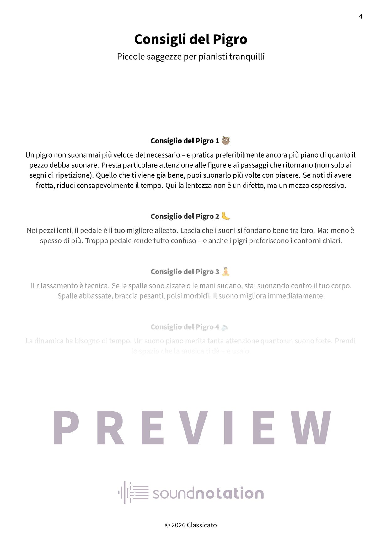 Pezzi lenti per pianisti pigri - Preview Page 1