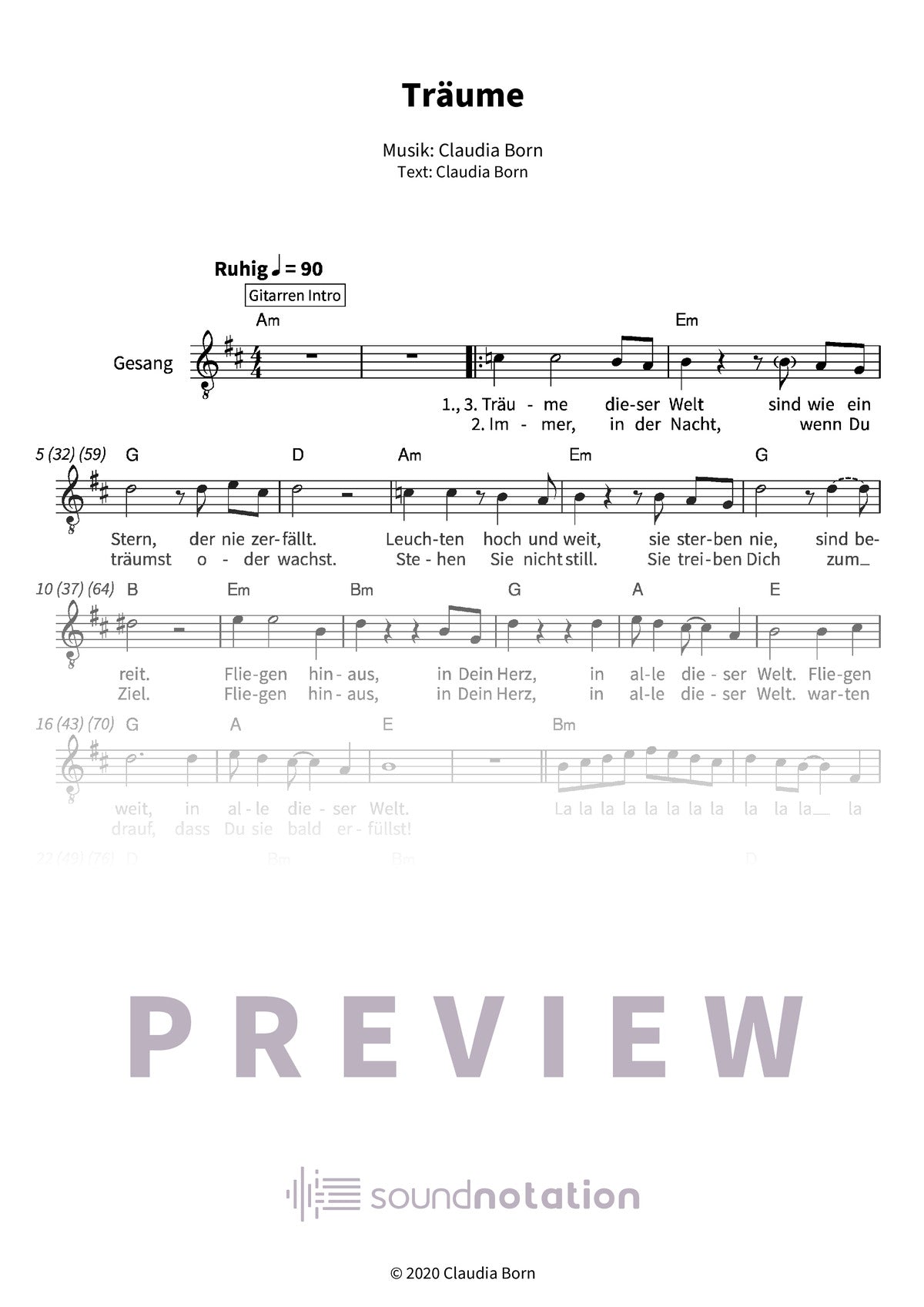 Träume - Preview Page 1
