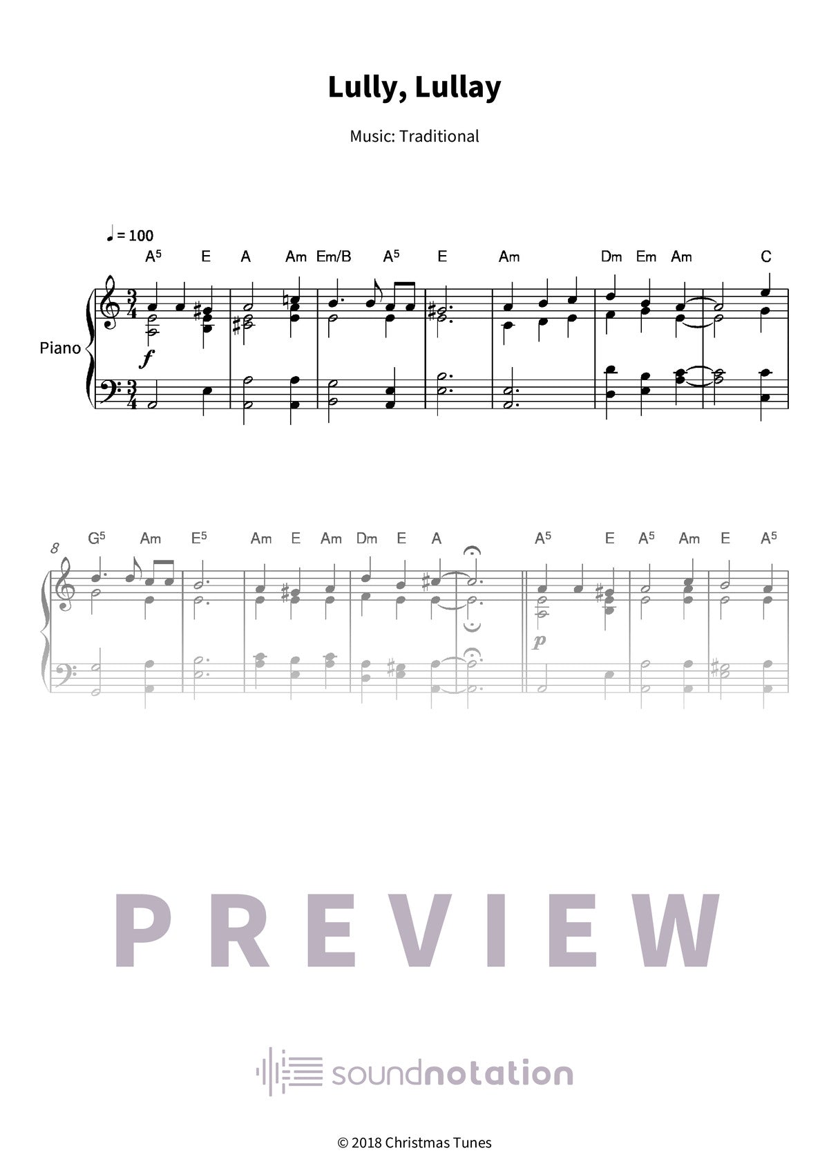 Lully, Lullay - Preview Page 1