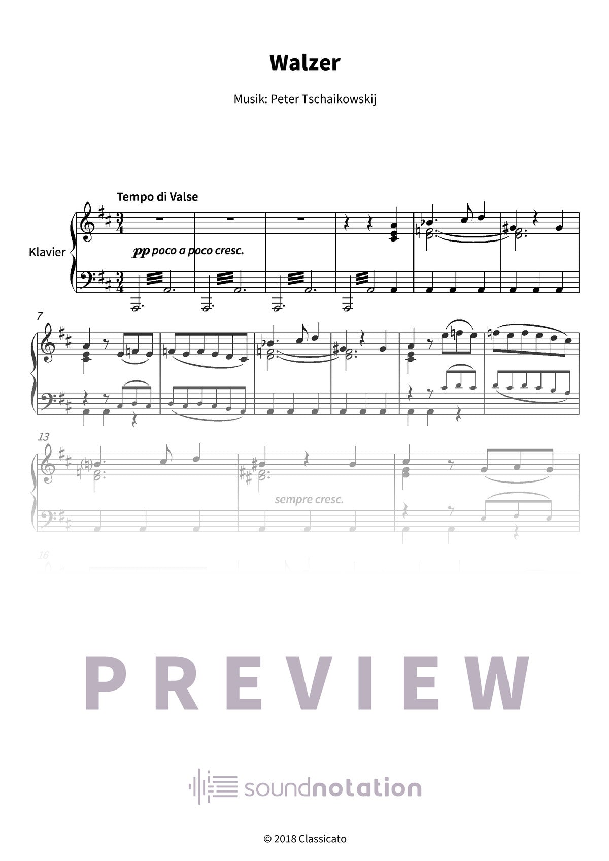 Walzer - Preview Page 1