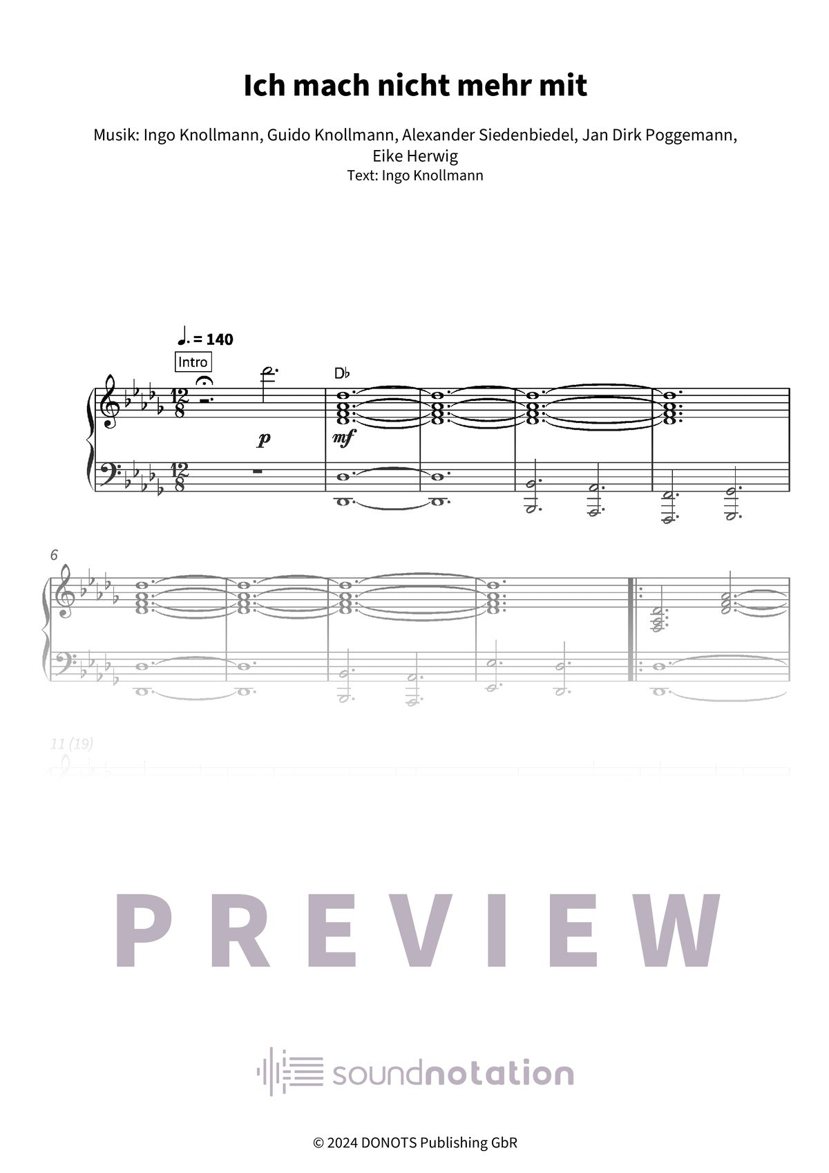 Ich mach nicht mehr mit - Preview Page 1