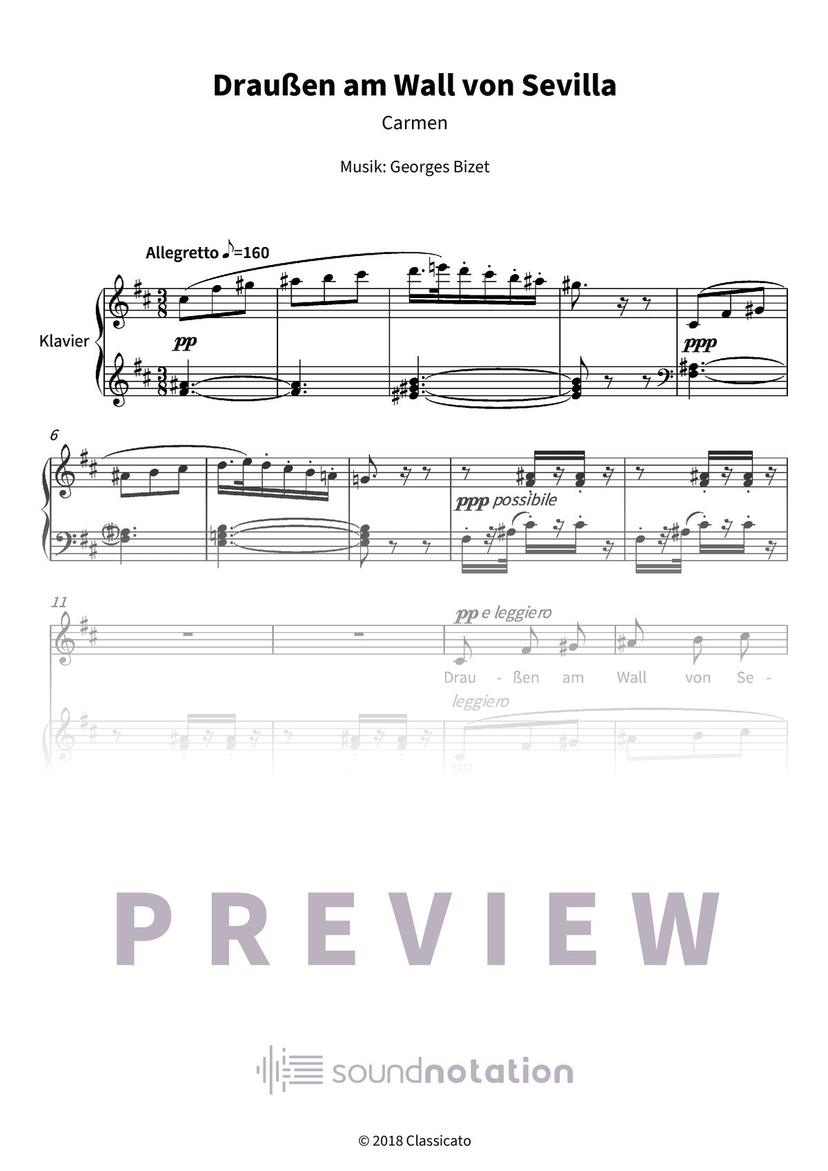 Draußen am Wall von Sevilla - Preview Page 1