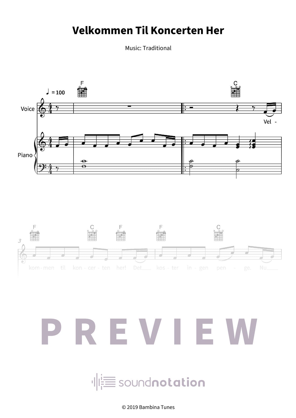 Velkommen Til Koncerten Her - Preview Page 1