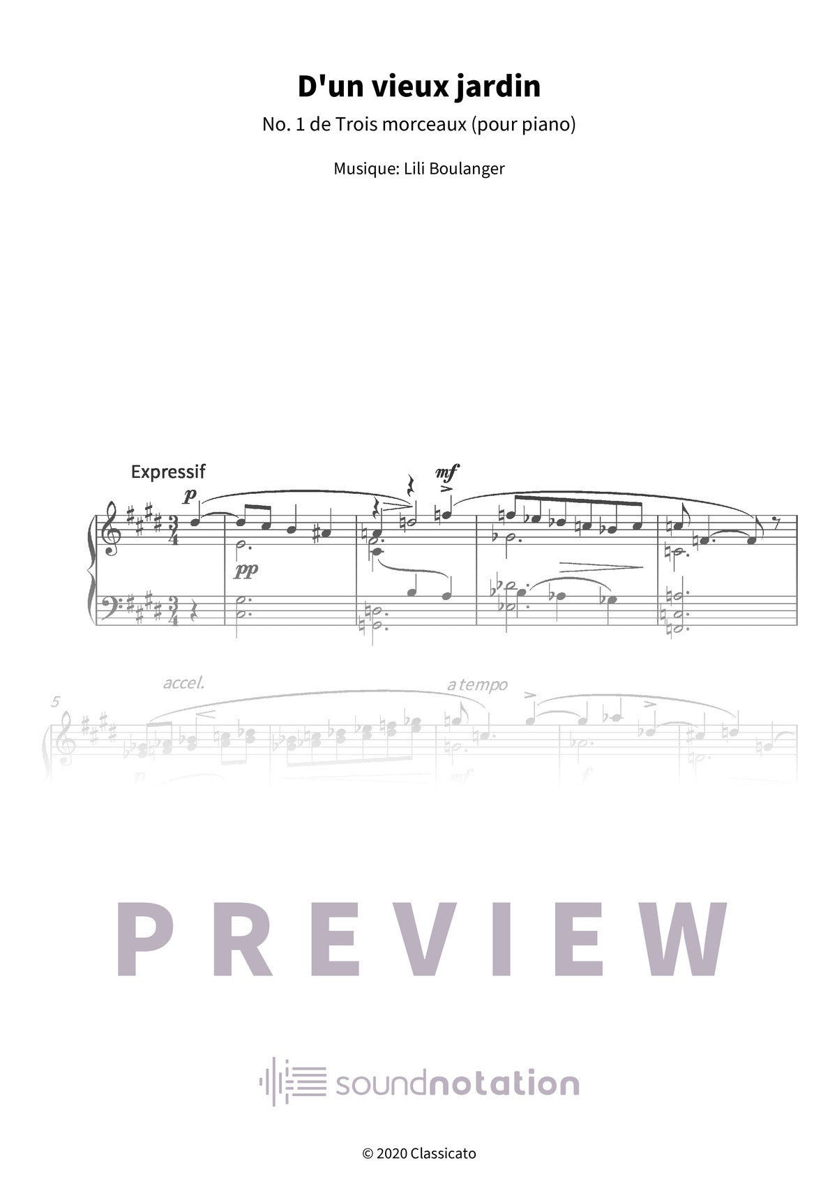 D'un vieux jardin - Preview Page 1