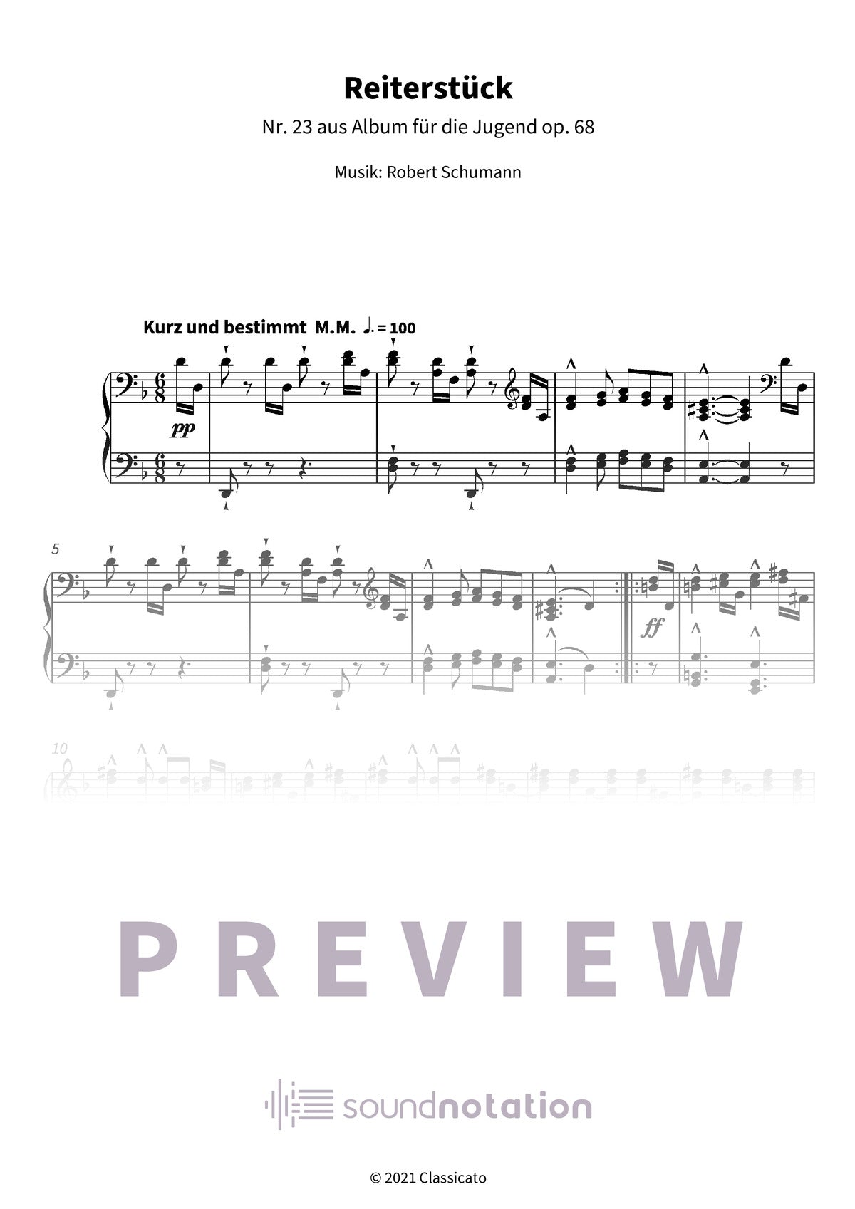 Reiterstück - Preview Page 1