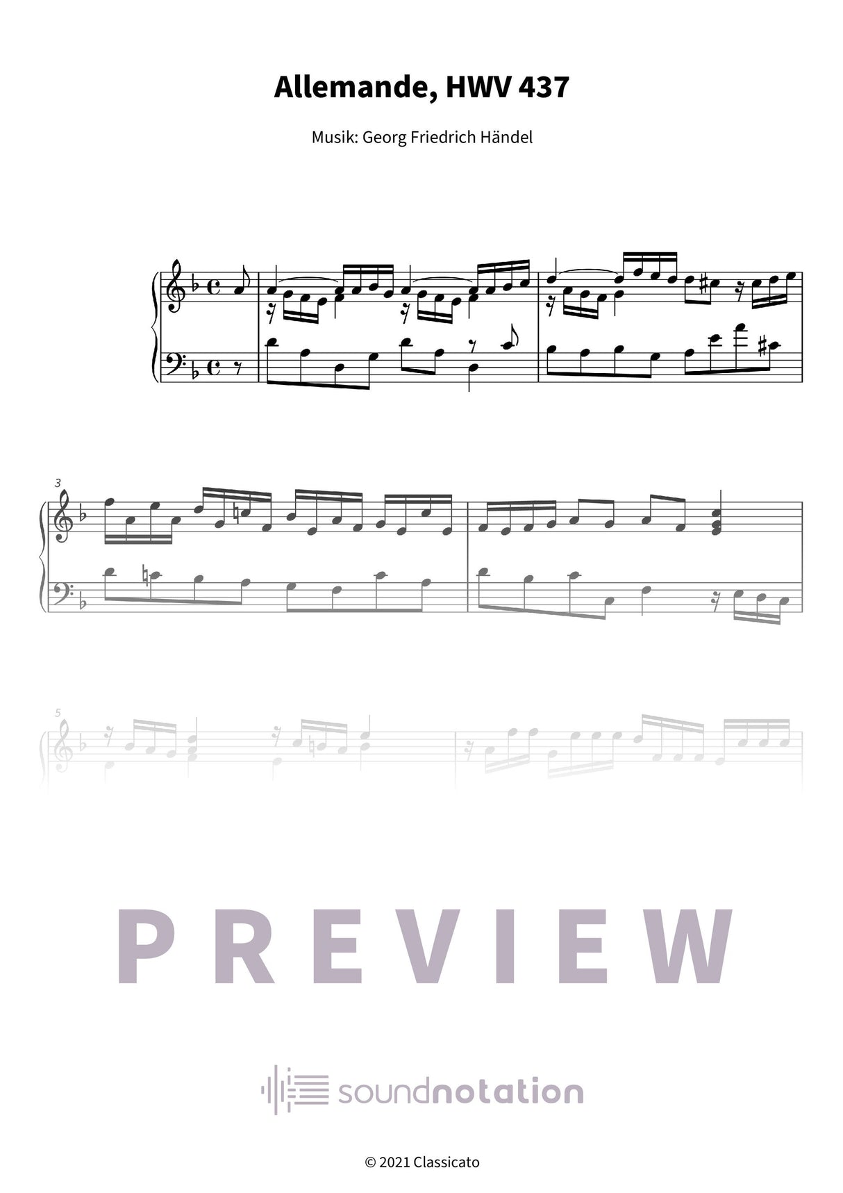 Allemande - Preview Page 1