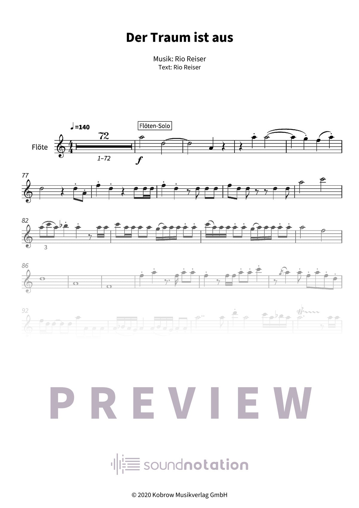 Der Traum ist aus - Preview Page 1