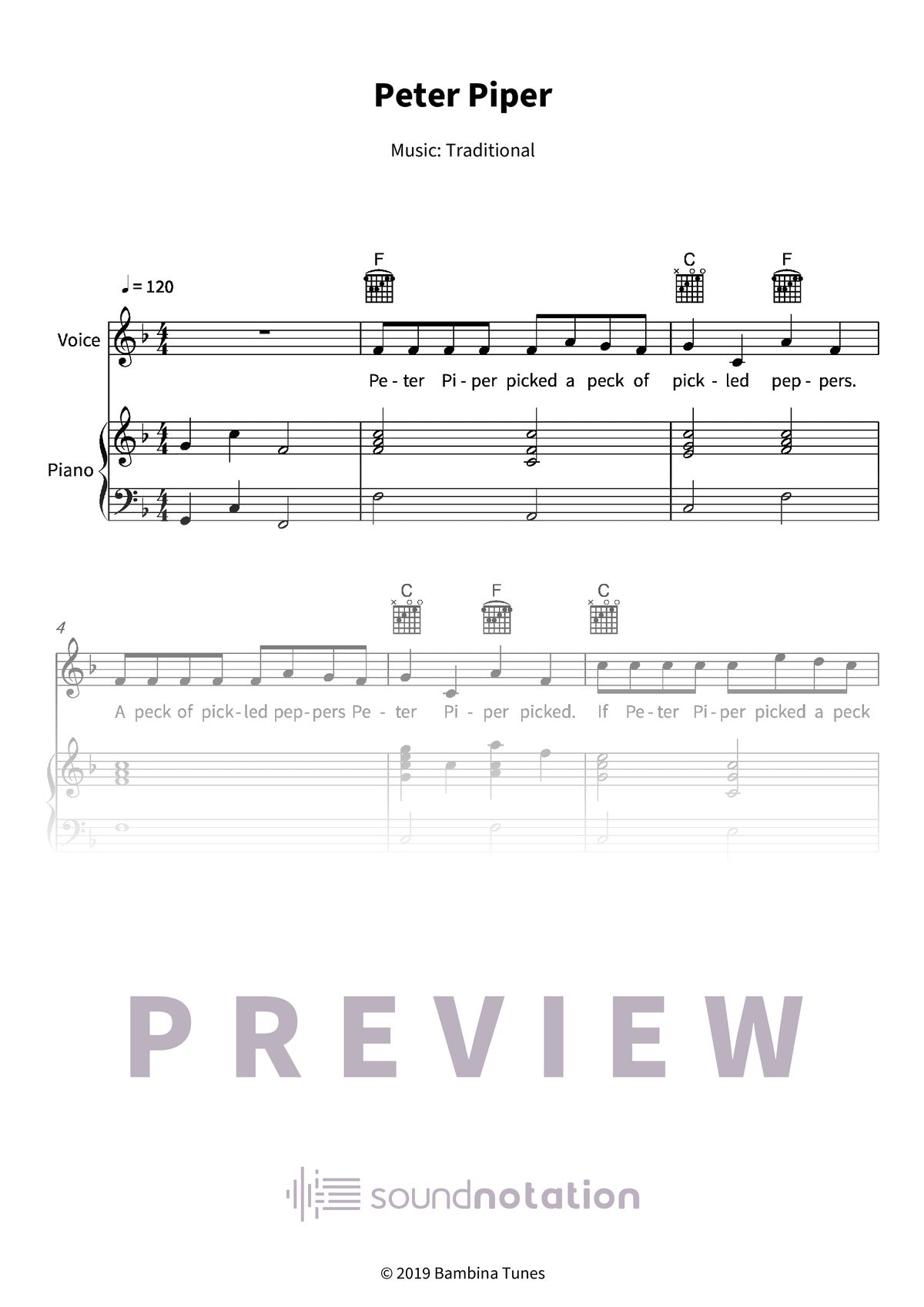 Peter Piper - Preview Page 1