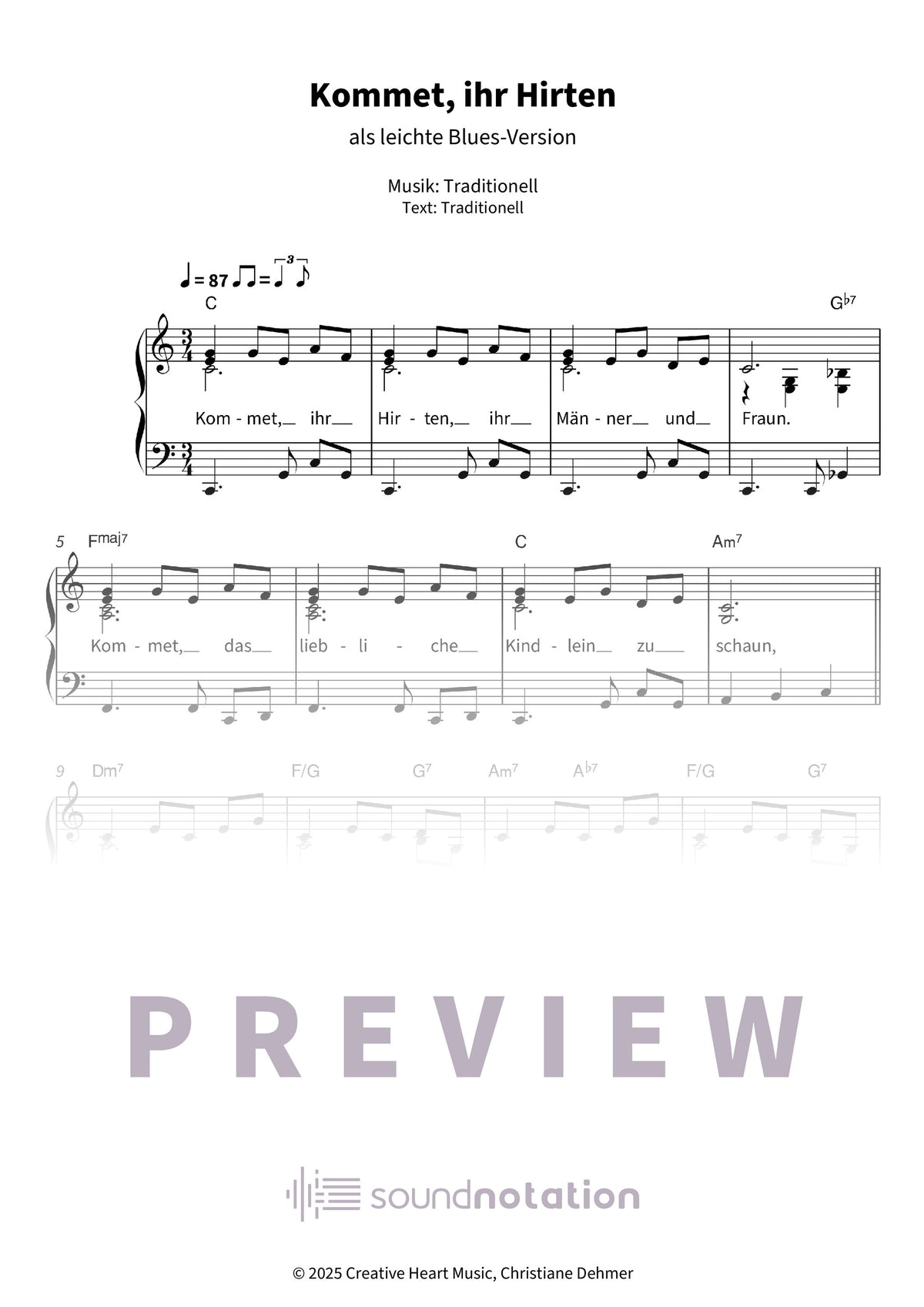 Kommet, ihr Hirten - Preview Page 1