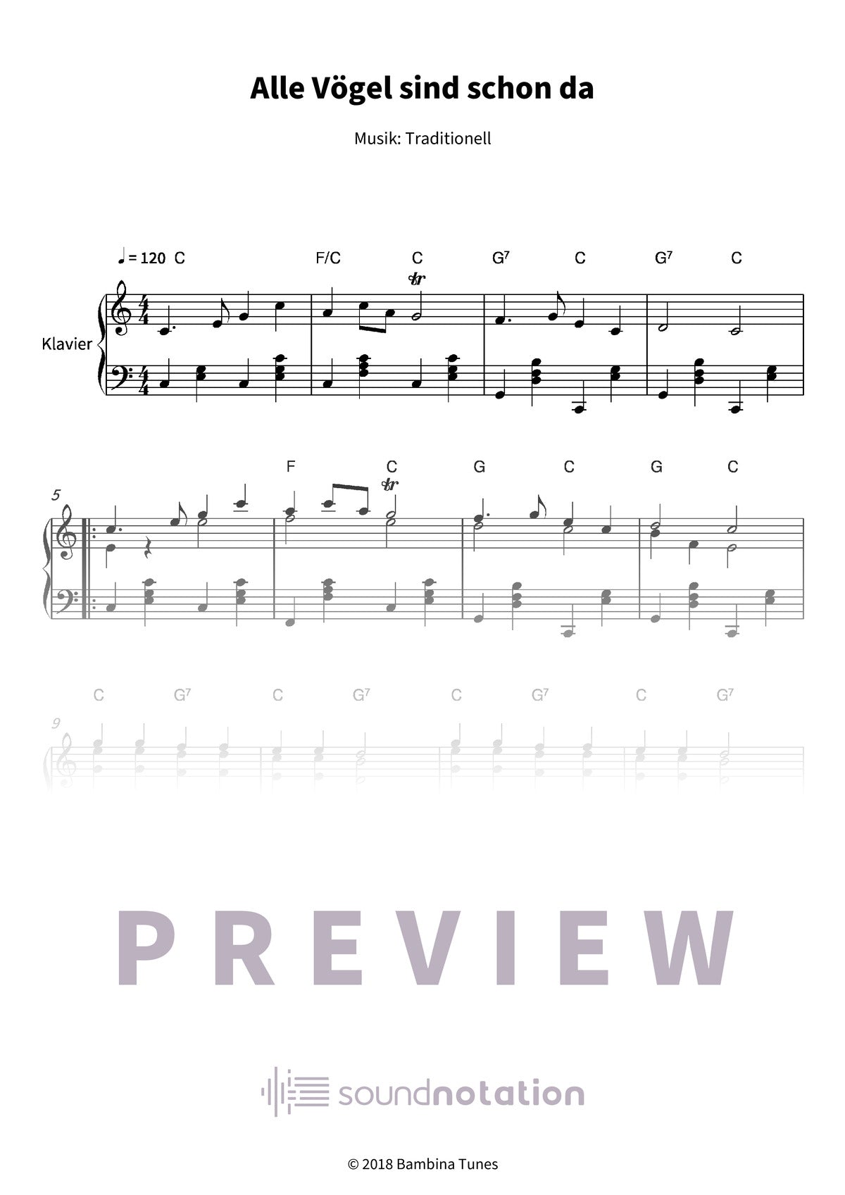 Alle Vögel sind schon da - Preview Page 1