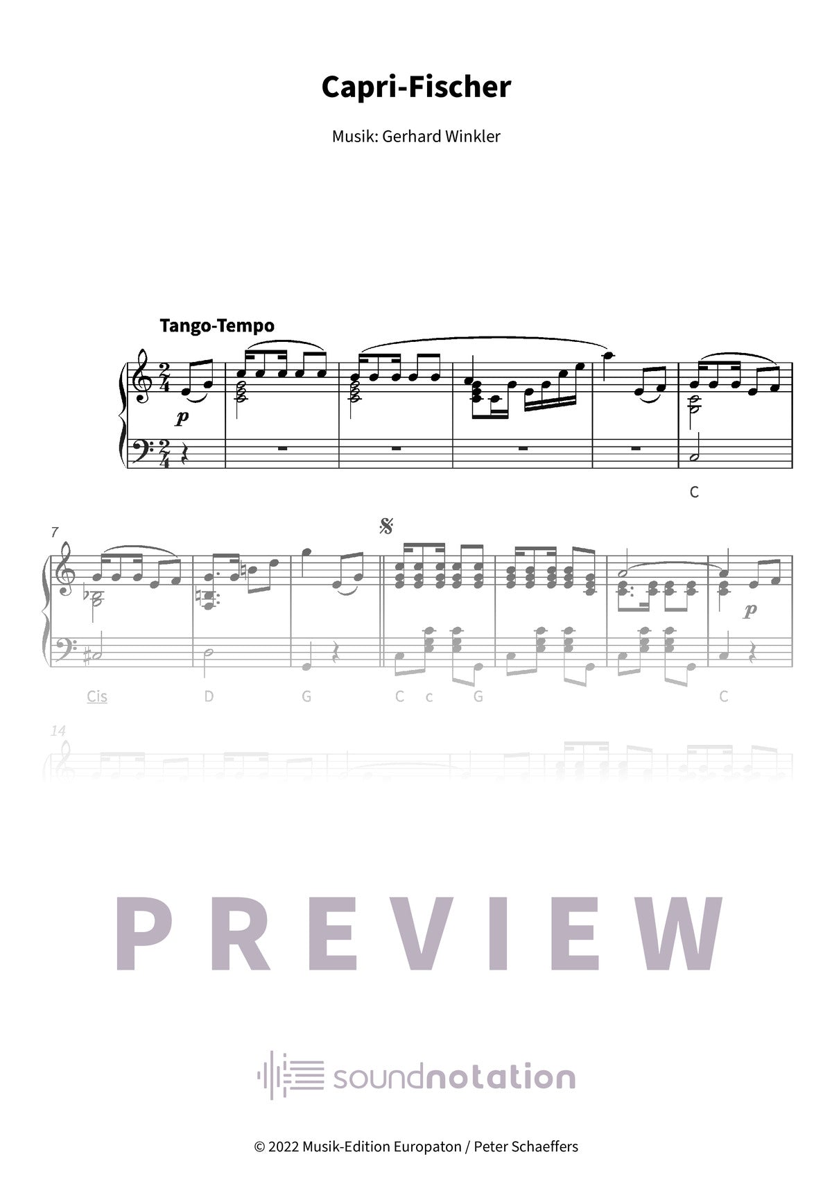 Capri-Fischer - Preview Page 1