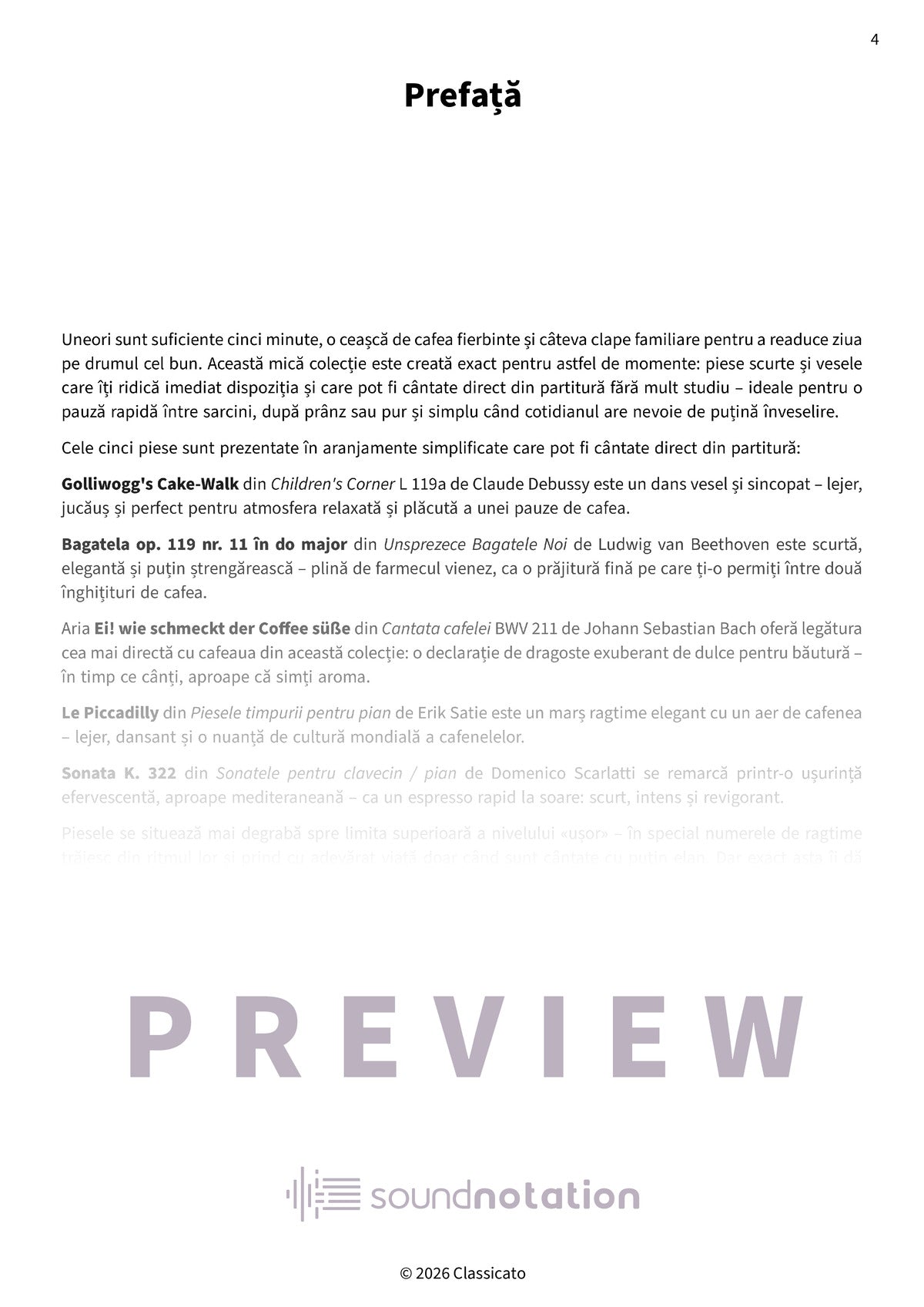 Pauză de cafea la pian - Preview Page 1