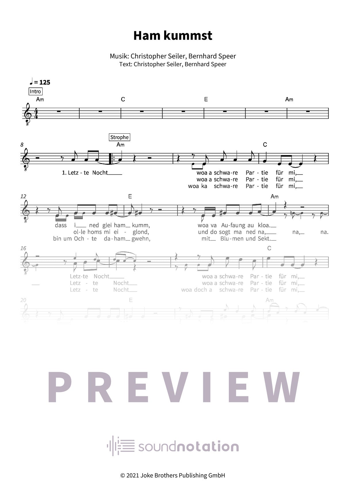 Ham kummst - Preview Page 1