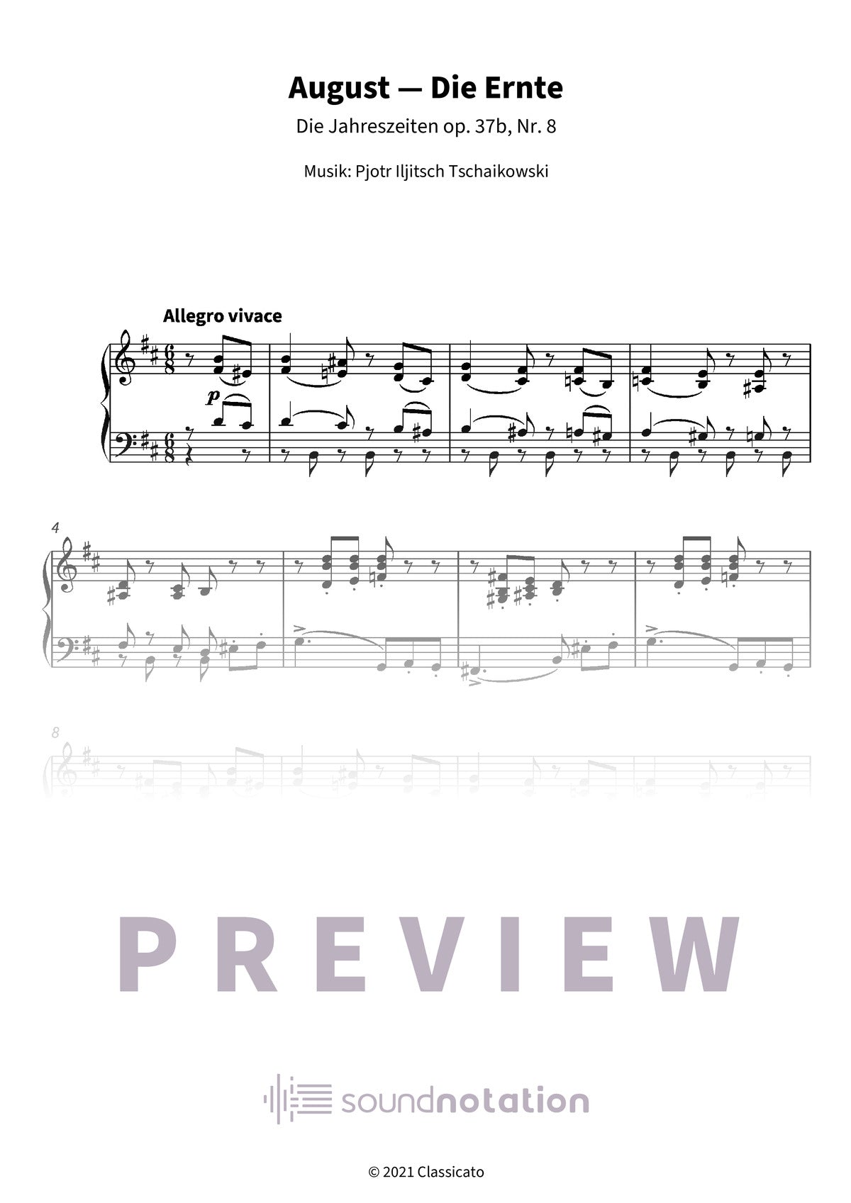 August — Die Ernte - Preview Page 1