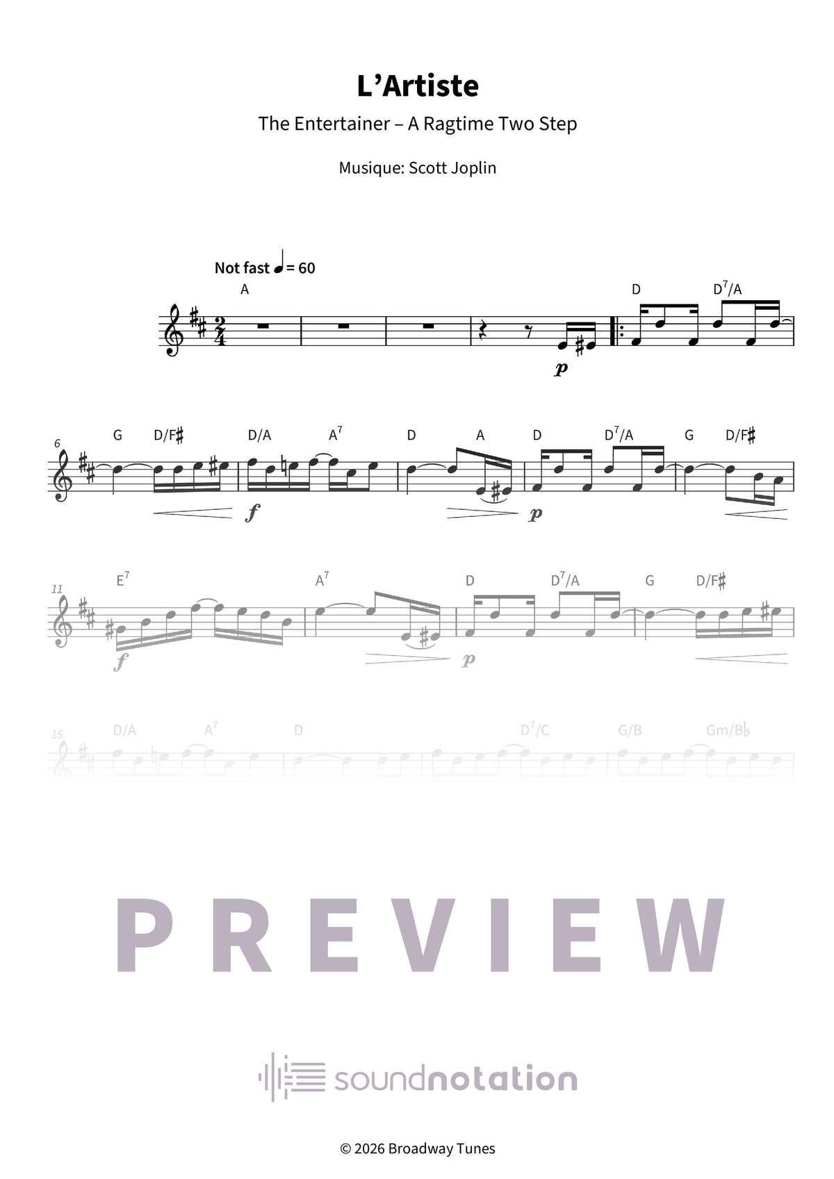 L’Artiste - Preview Page 1