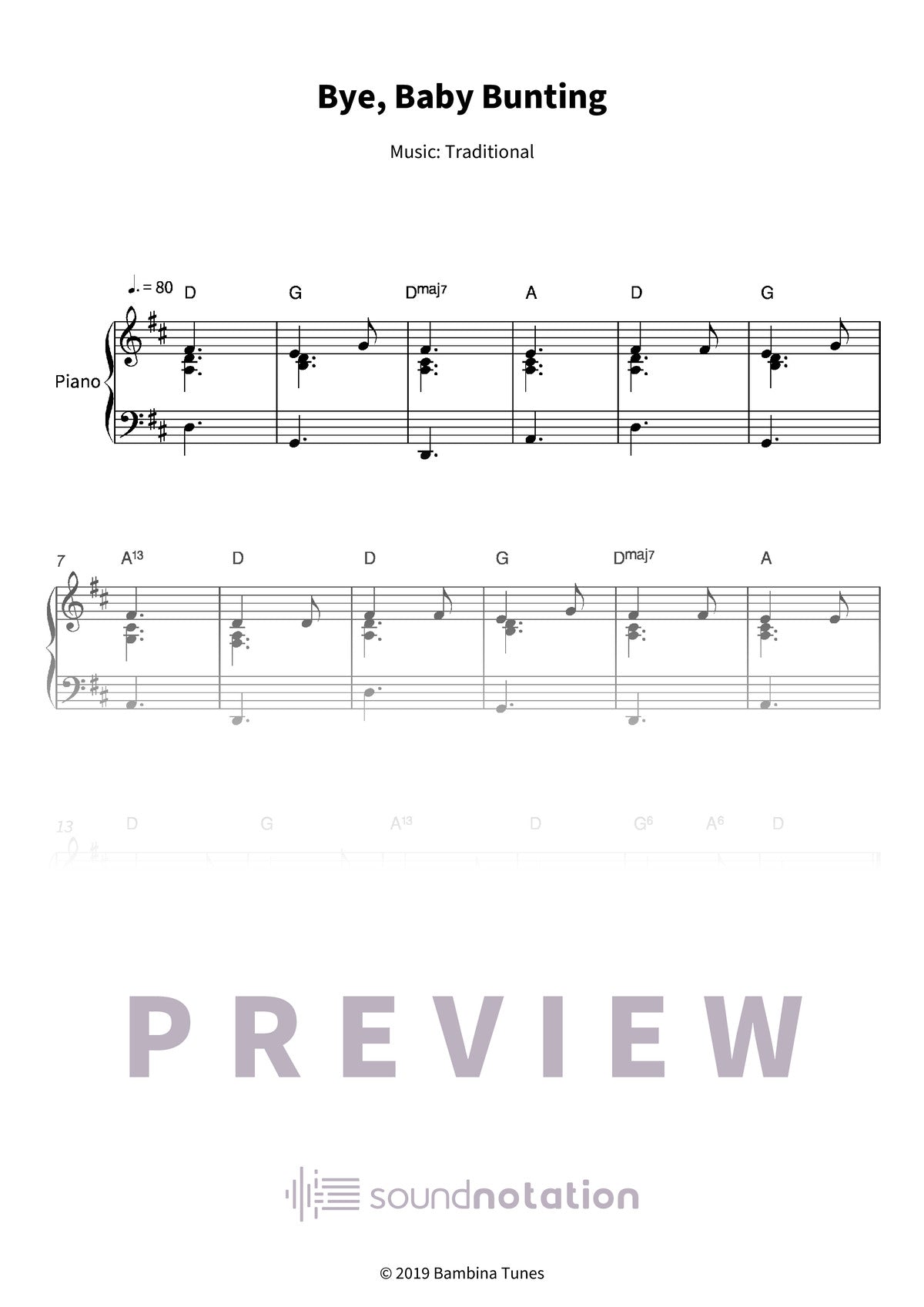 Bye, Baby Bunting - Preview Page 1