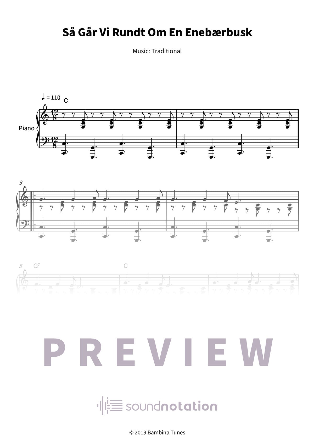 Så Går Vi Rundt Om En Enebærbusk - Preview Page 1
