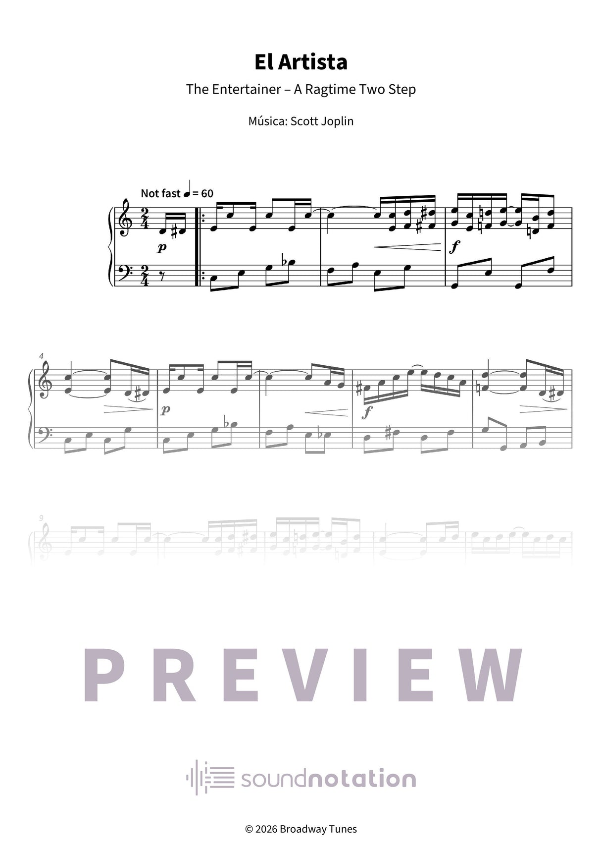 El Artista - Preview Page 1