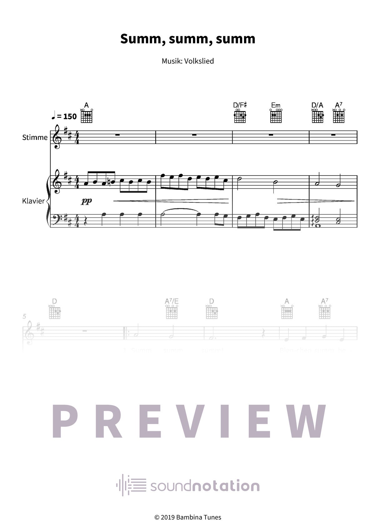 Summ, summ, summ - Preview Page 1