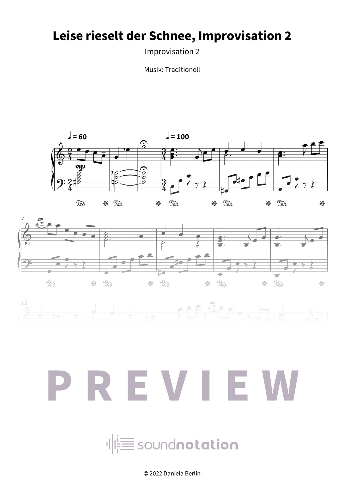 Leise rieselt der Schnee - Preview Page 1