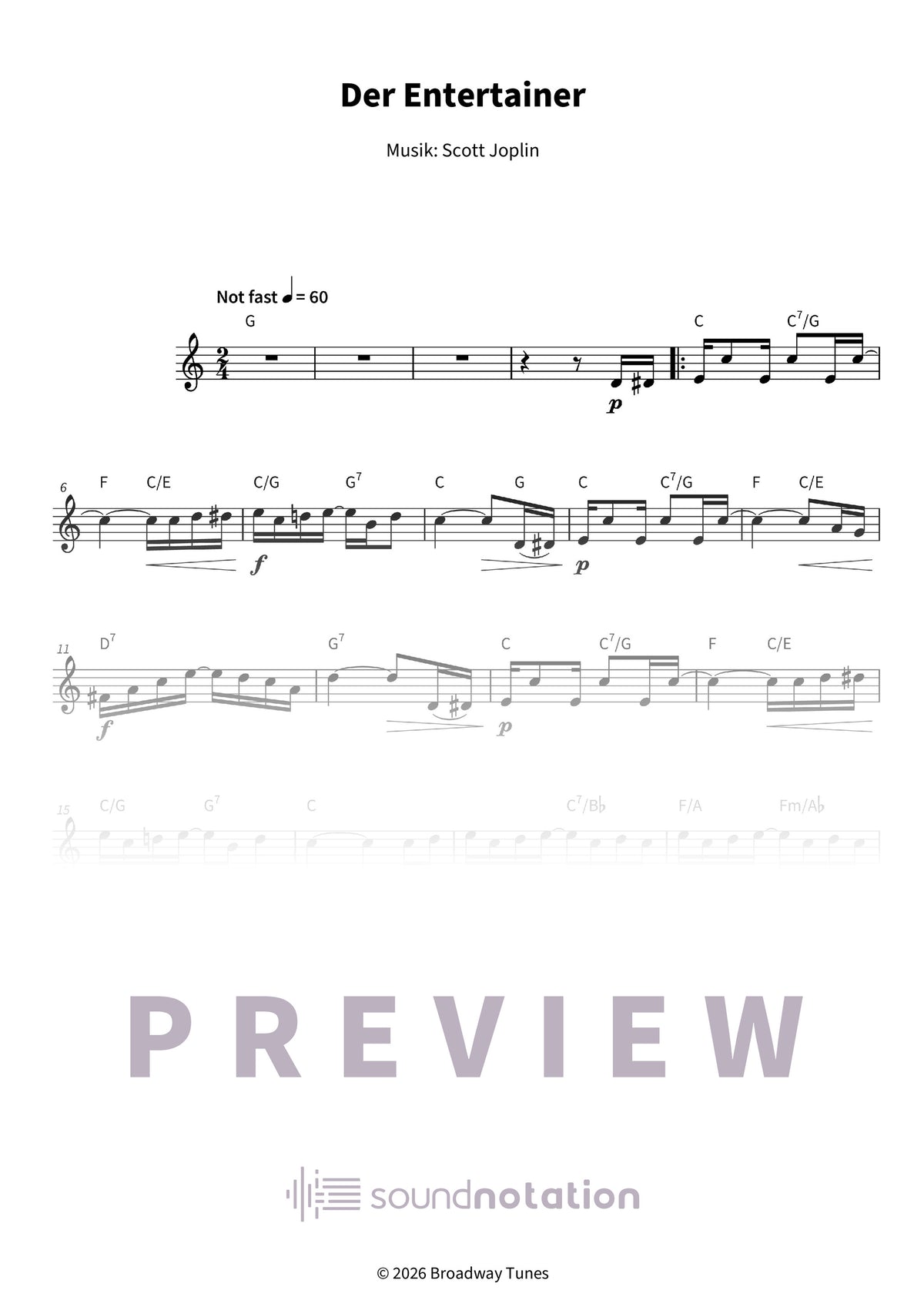 Der Entertainer - Preview Page 1