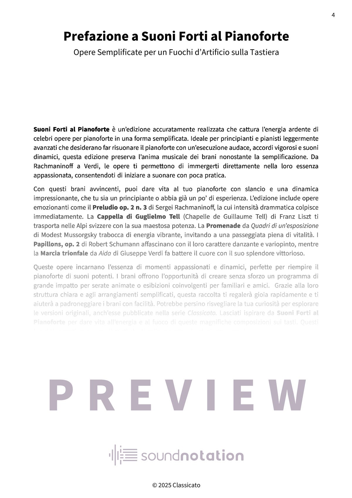 Suoni Forti al Pianoforte - Preview Page 1