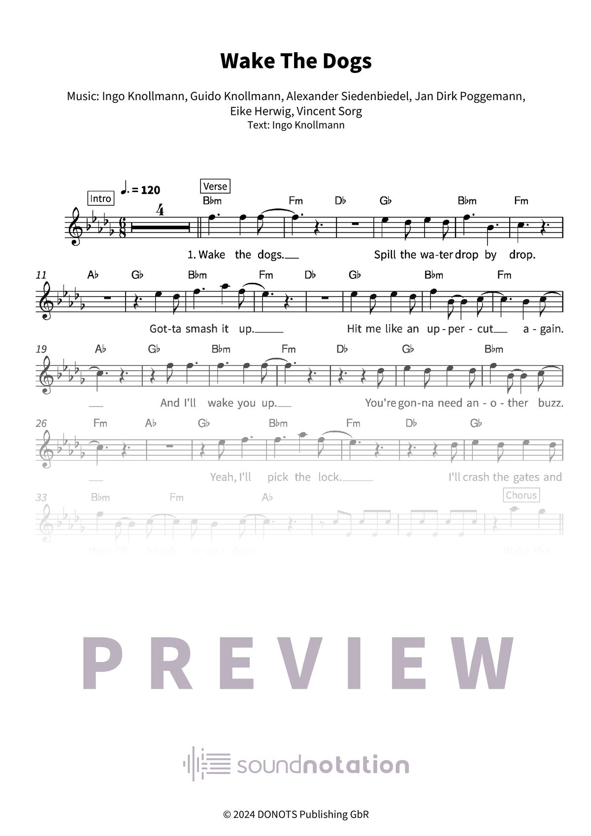 Wake The Dogs - Preview Page 1