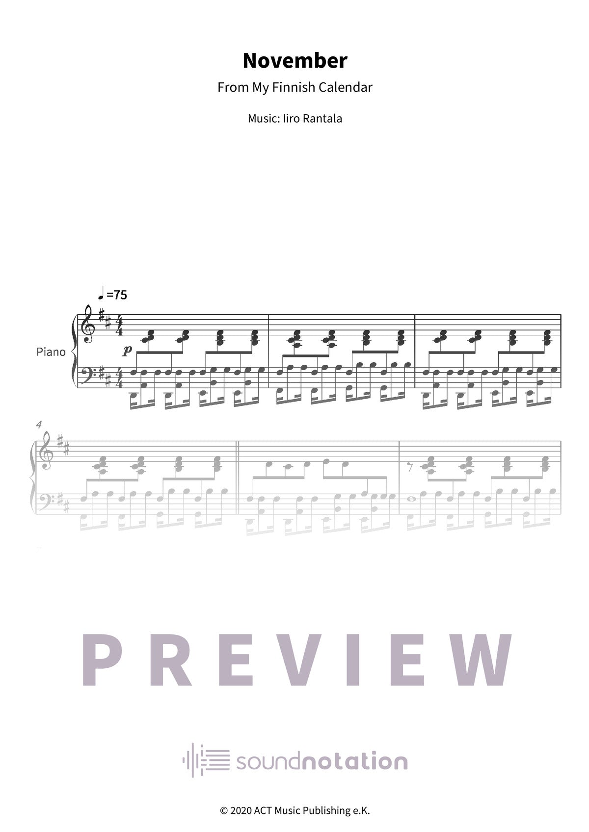 November - Preview Page 1