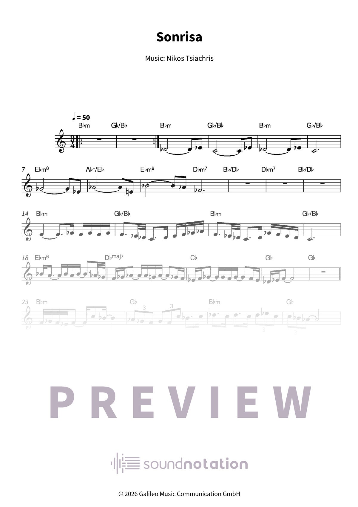 Sonrisa - Preview Page 1