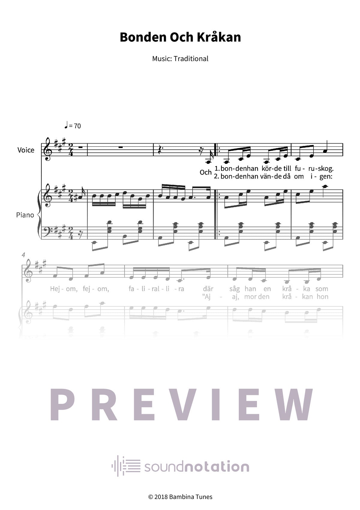 Bonden Och Kråkan - Preview Page 1