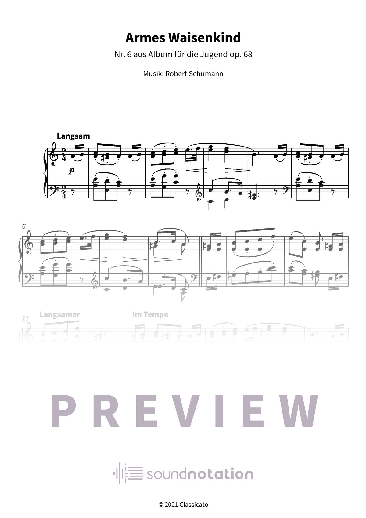 Armes Waisenkind - Preview Page 1