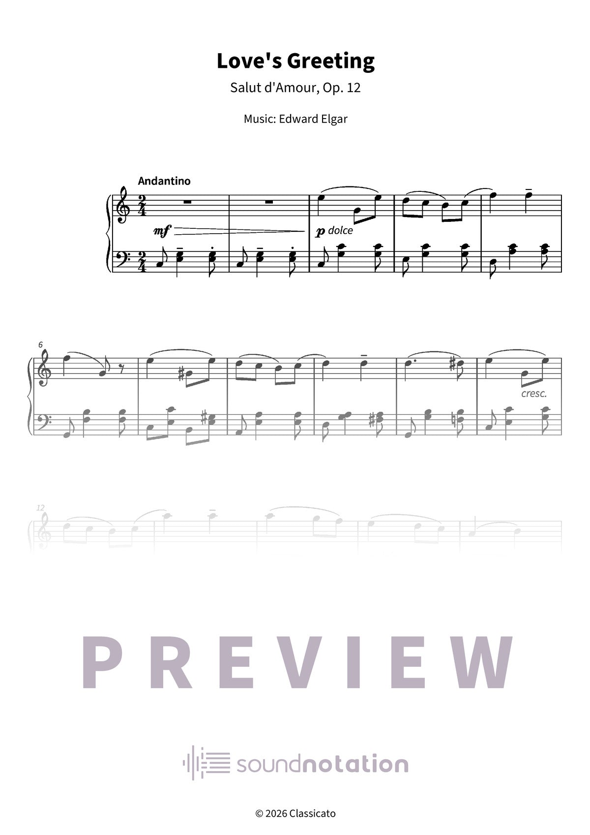 Love's Greeting - Preview Page 1