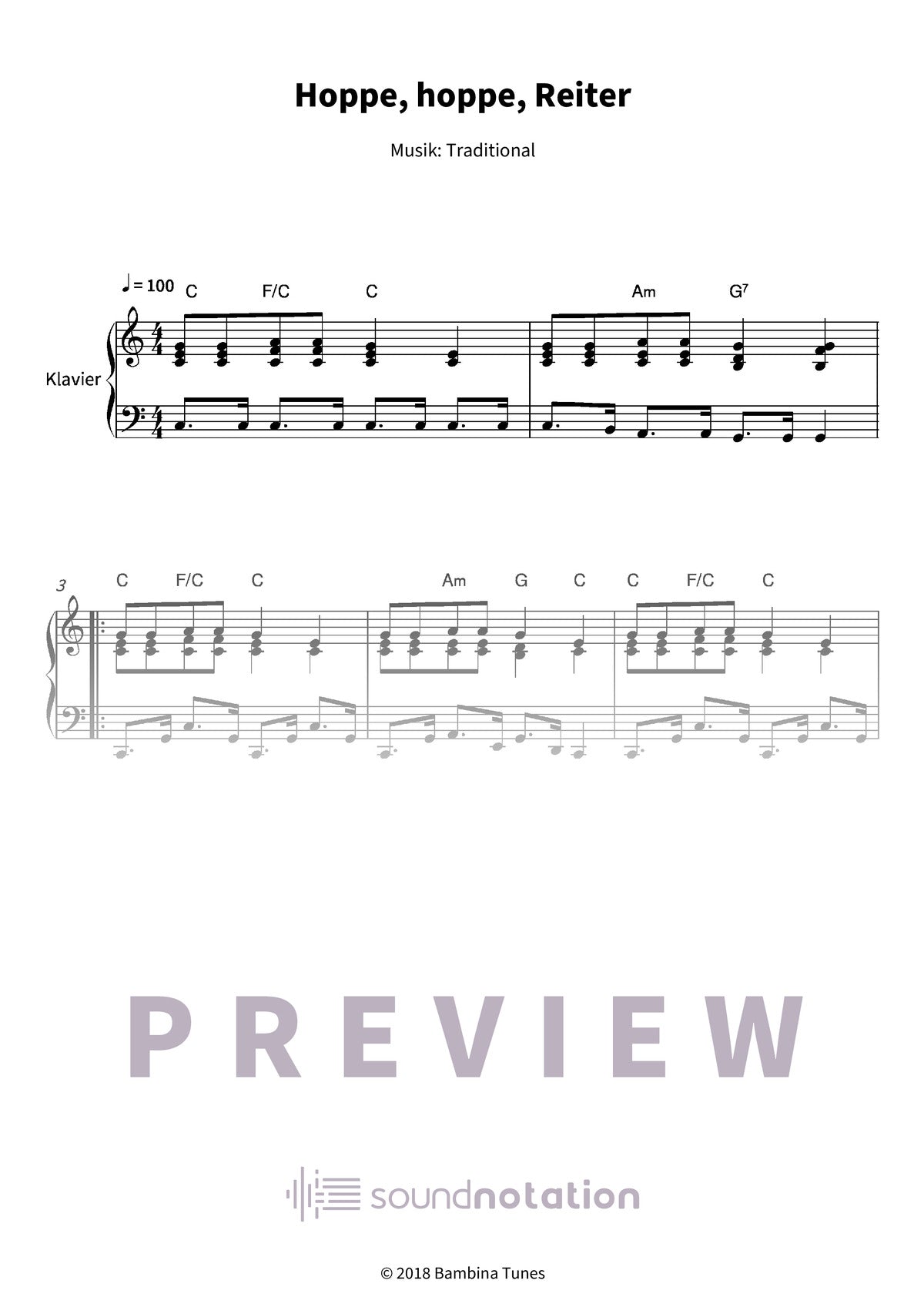 Hoppe, hoppe, Reiter - Preview Page 1