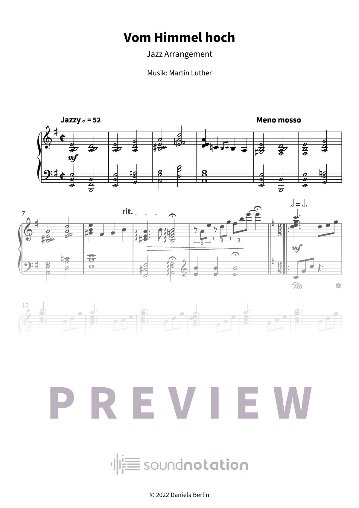 Vom Himmel hoch - Preview Page 1