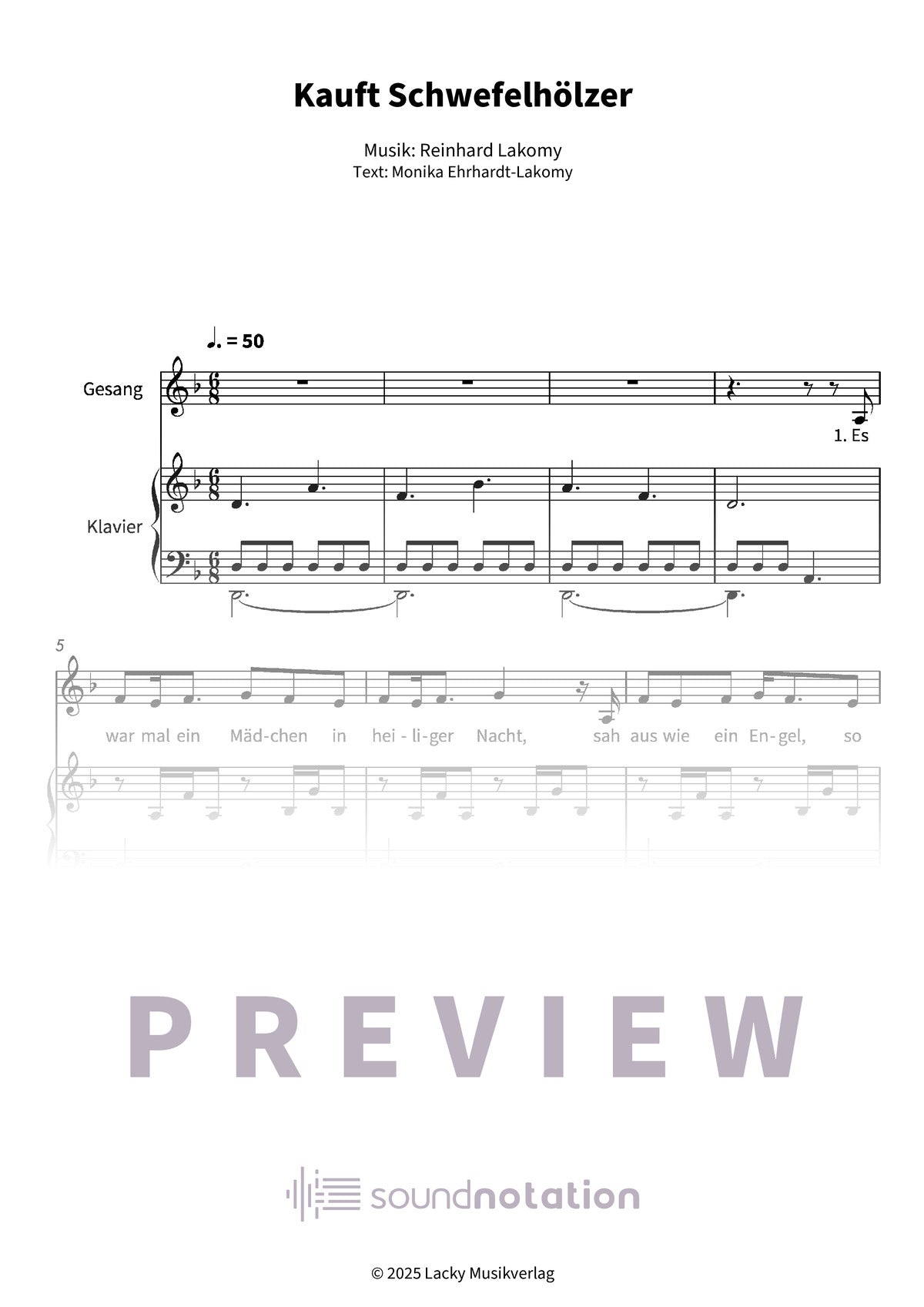 Kauft Schwefelhölzer - Preview Page 1