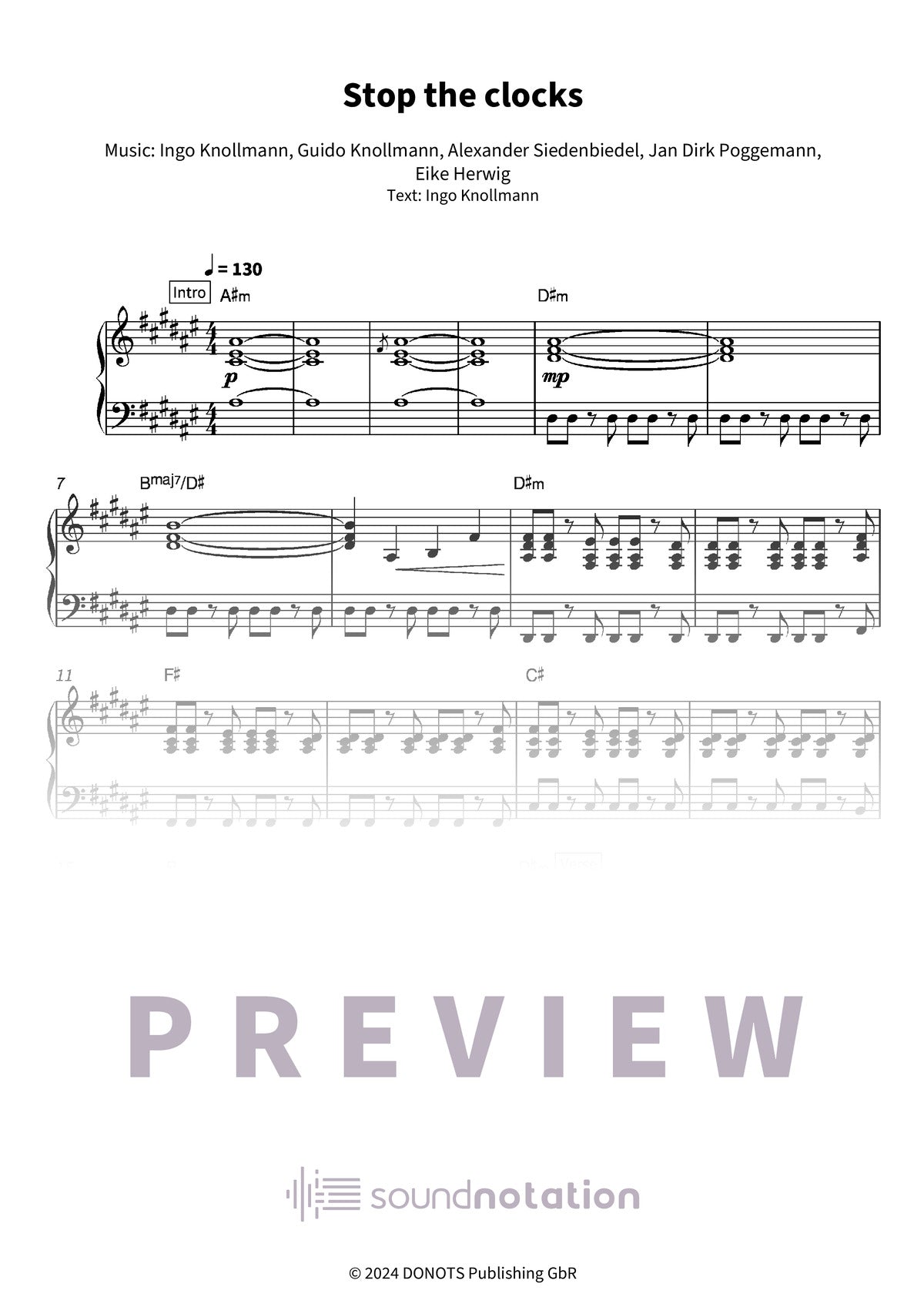 Stop the clocks - Preview Page 1