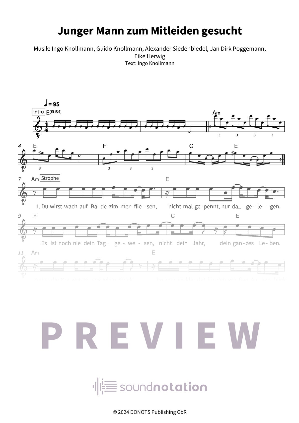 Junger Mann zum Mitleiden gesucht - Preview Page 1