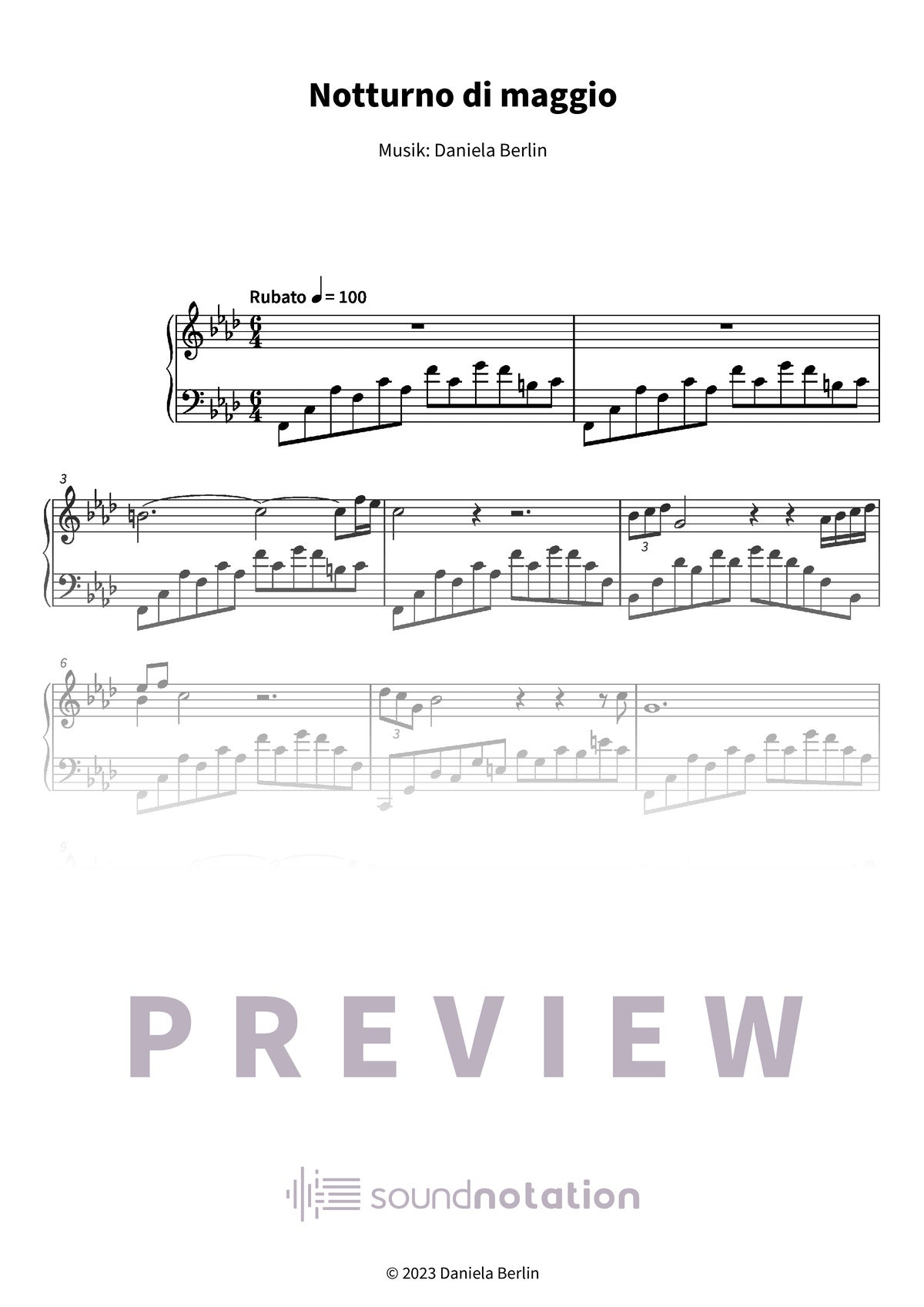 Notturno di Maggio - Preview Page 1