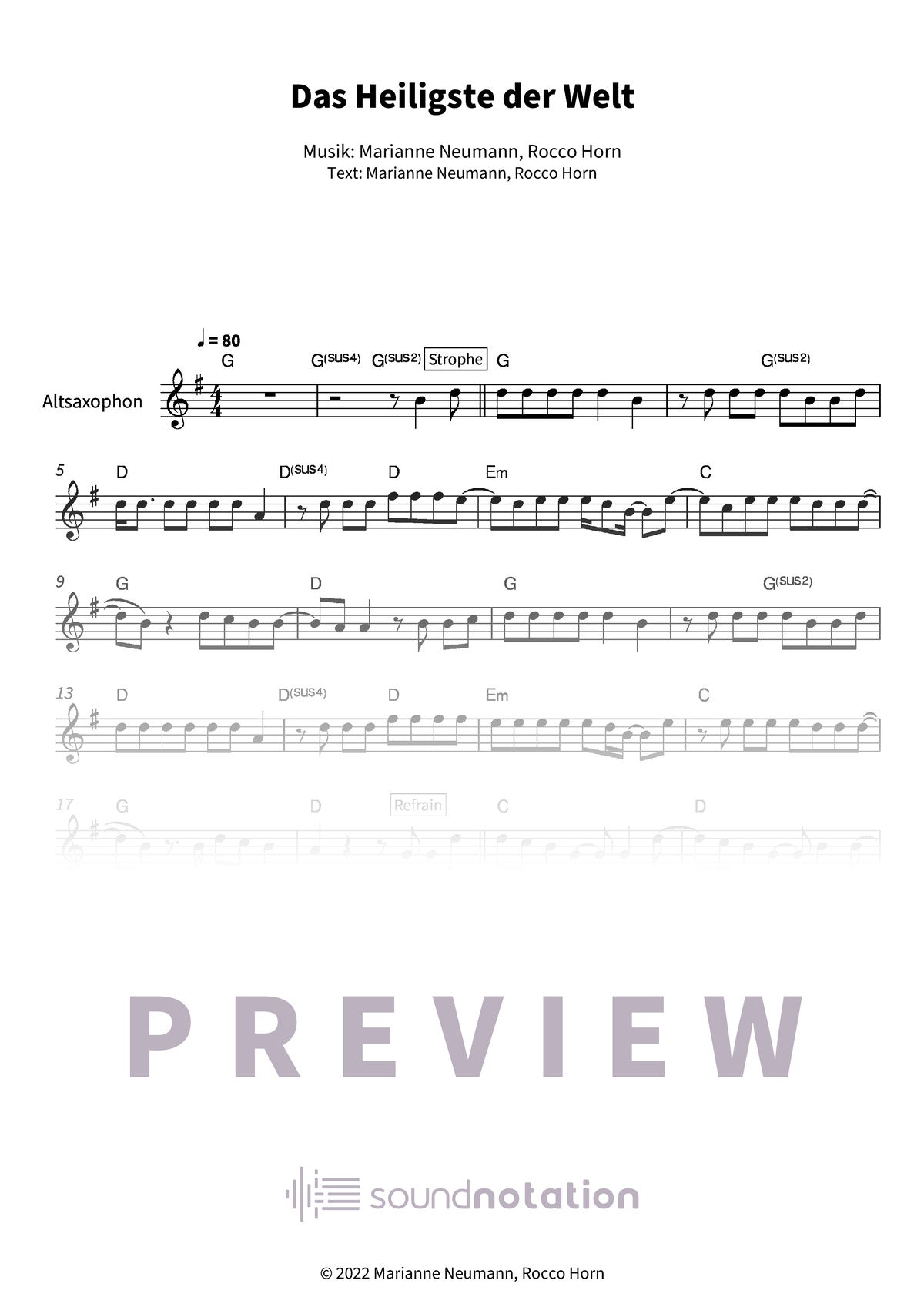 Das Heiligste der Welt - Preview Page 1