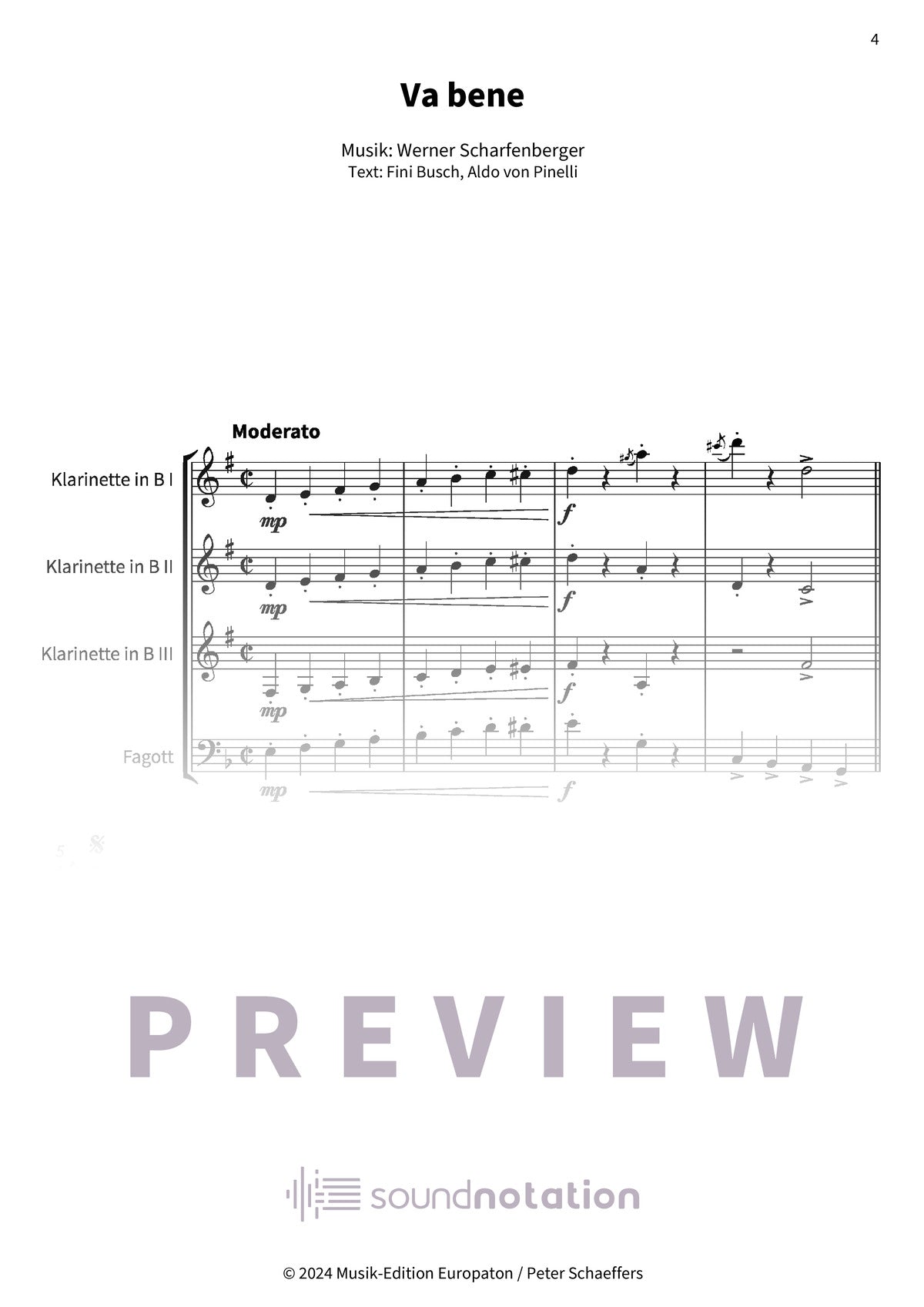 Va bene - Preview Page 1