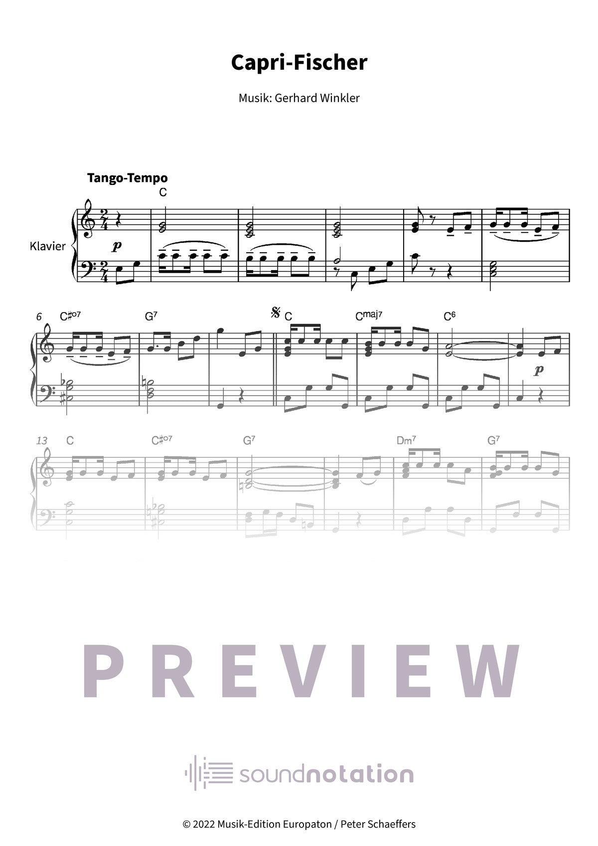 Capri-Fischer - Preview Page 1