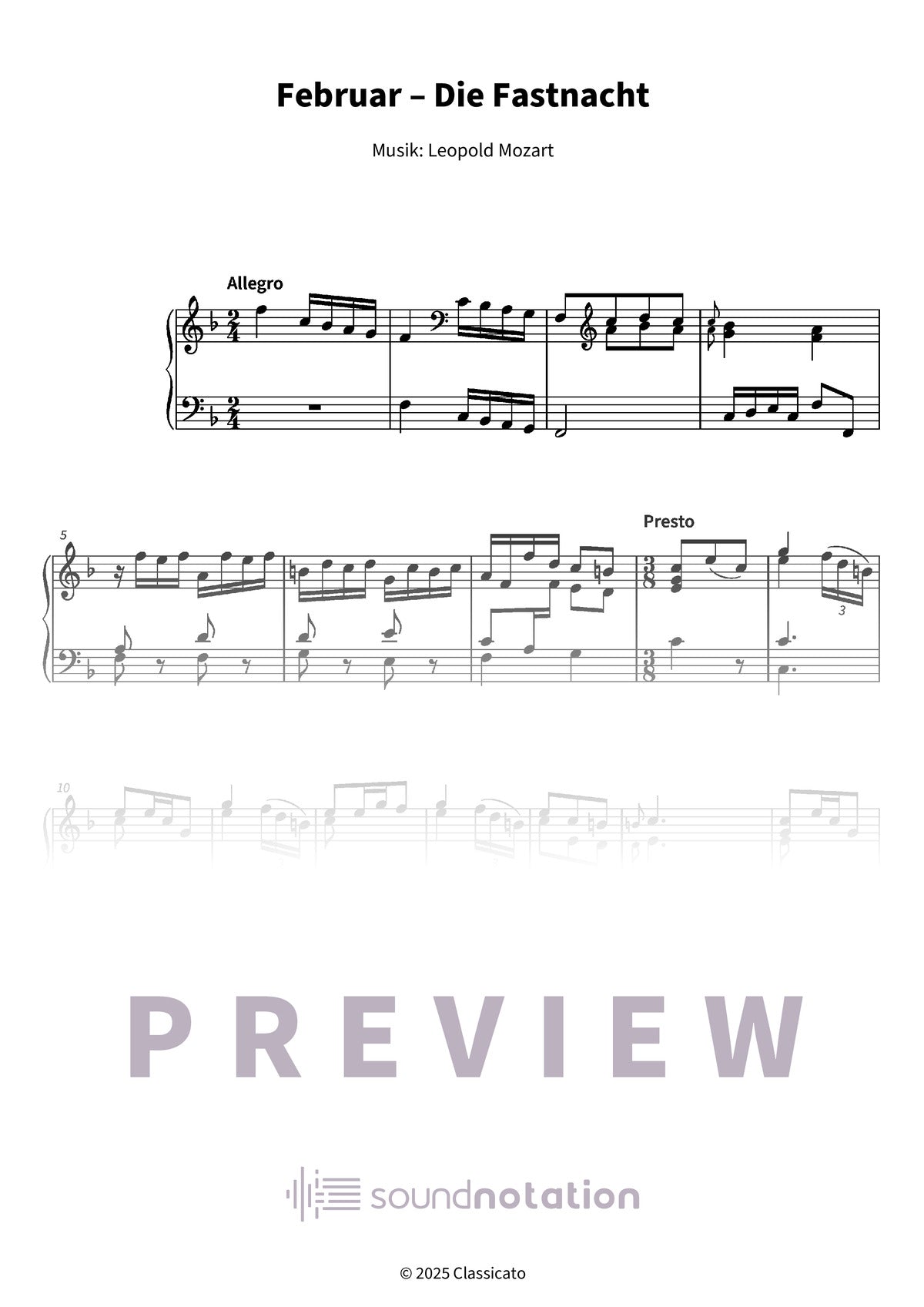 Februar – Die Fastnacht - Preview Page 1
