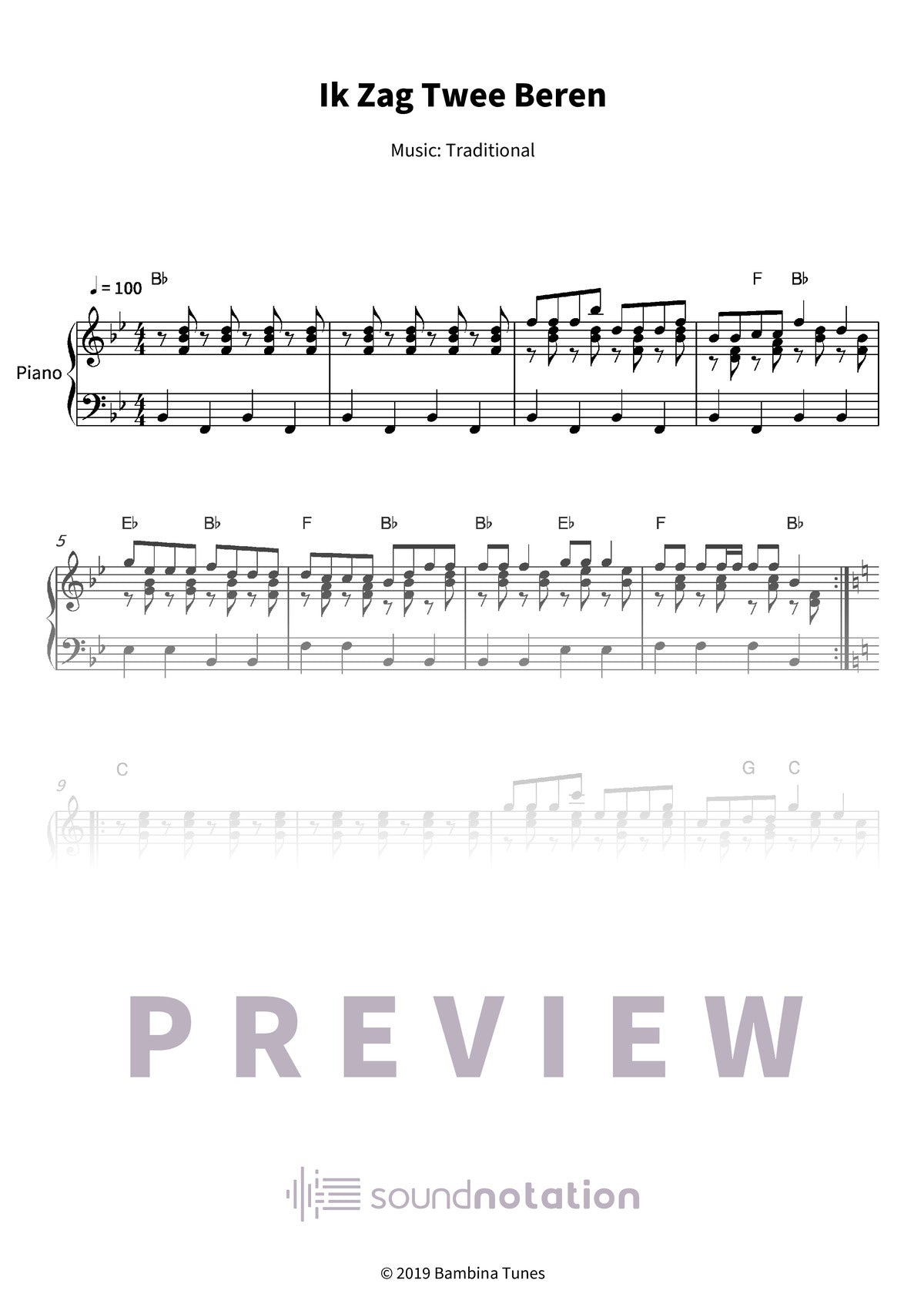 Ik Zag Twee Beren - Preview Page 1