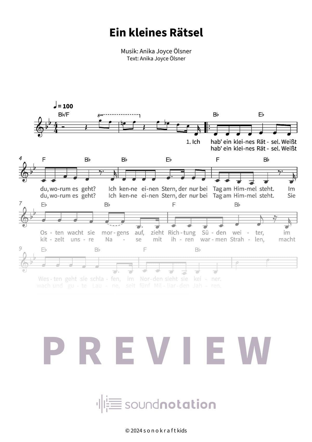 Ein kleines Rätsel - Preview Page 1